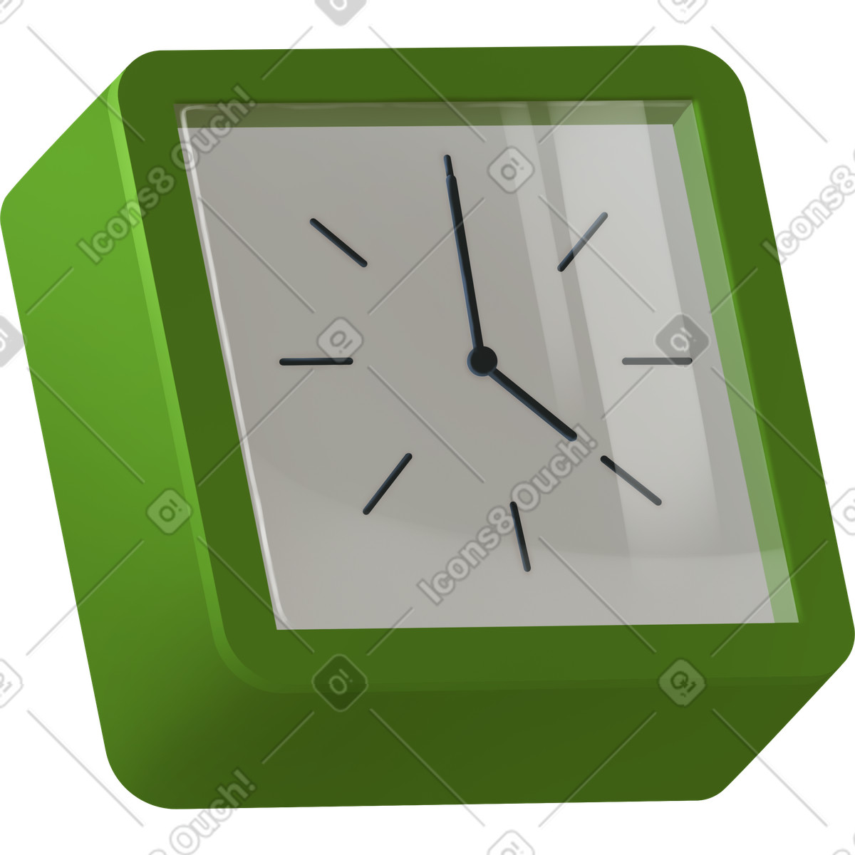 Alarm clock illustrazione in stile Props scarica in PNG, SVG