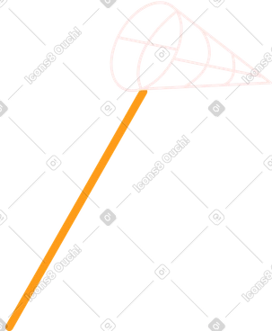 Butterfly net PNG, SVG