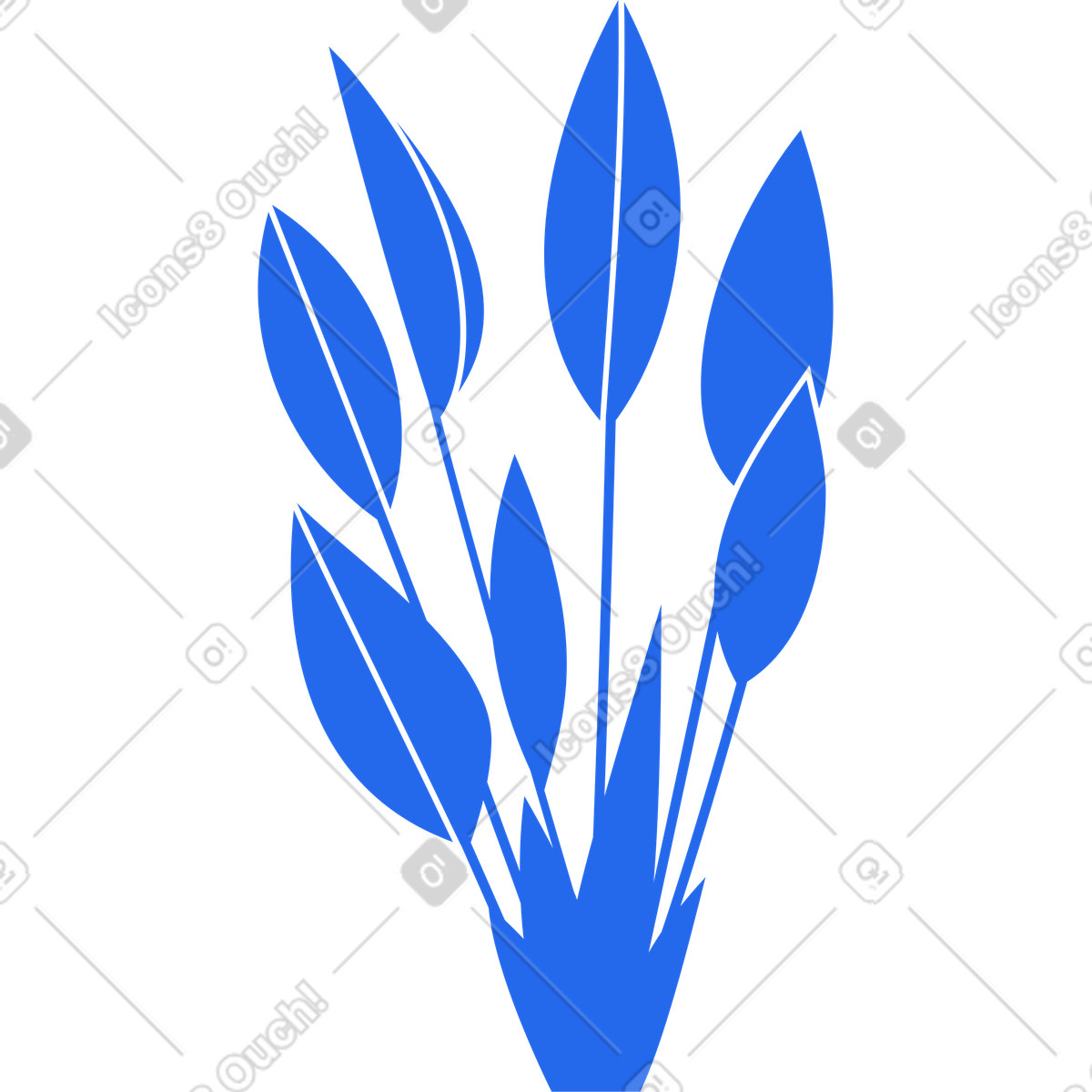 Pflanze-Illustration im Kingdom-Stil als Download in PNG, SVG