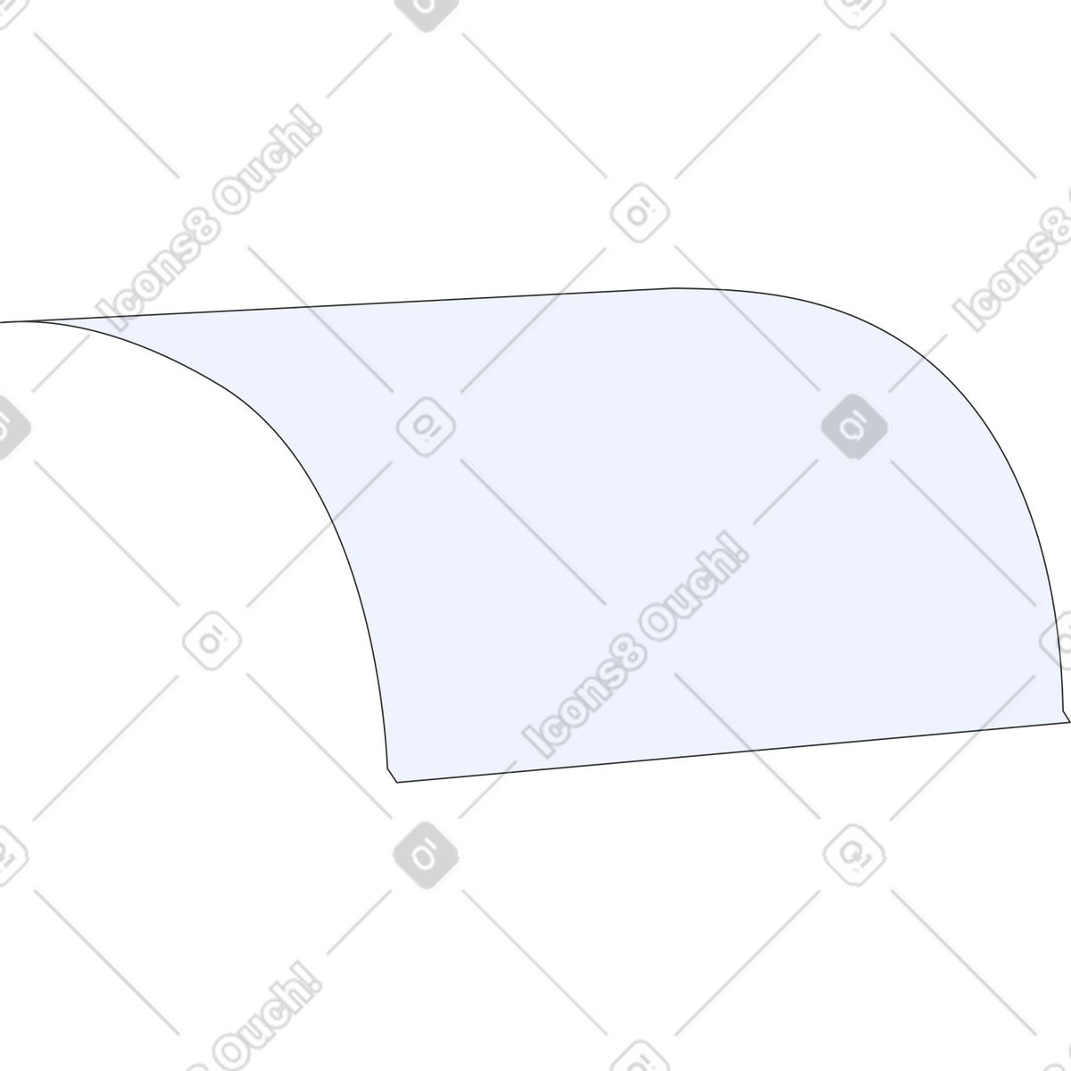 Receipt illustration showing detailed clipart graphics in GIF and PNG
