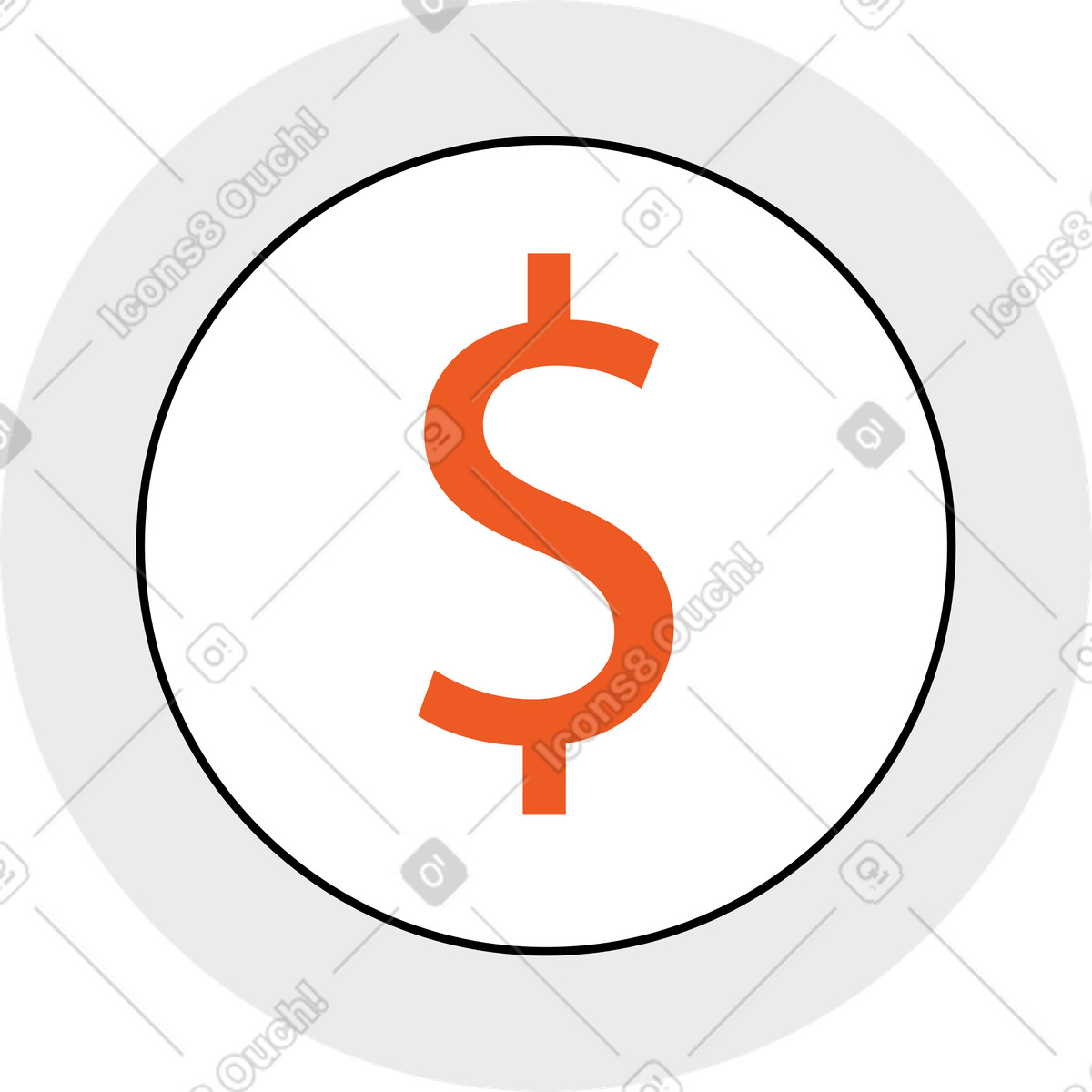 Münze-Illustration im Tiny-Stil als Download in PNG, SVG