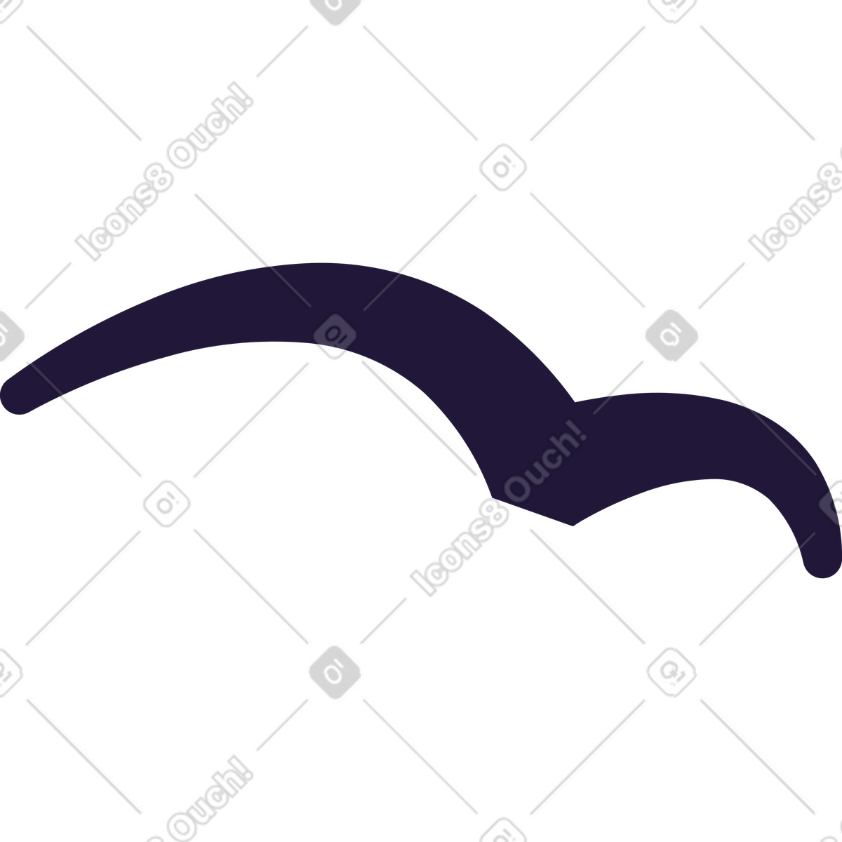 Illustration Oiseau dans le style Conifer à télécharger aux formats PNG, SVG