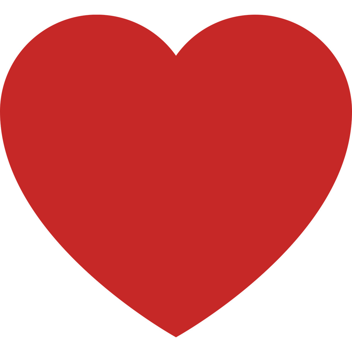 Ilustração de Heart red em no estilo Fogg para baixar em PNG, SVG