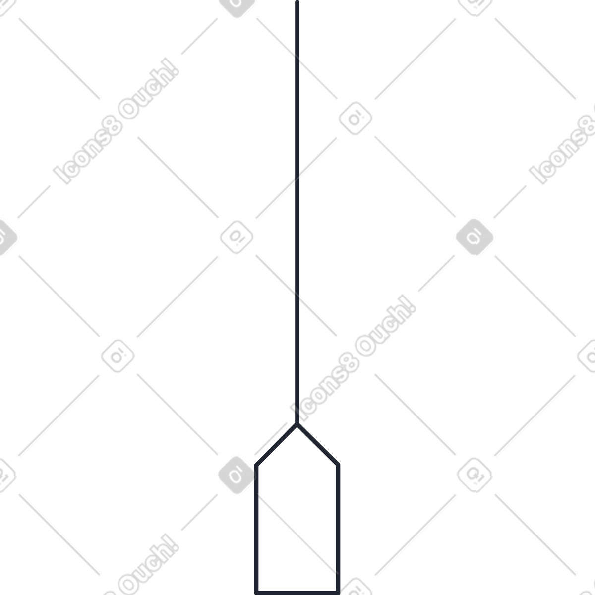 Paddle illustration in Pablita style download in PNG, SVG