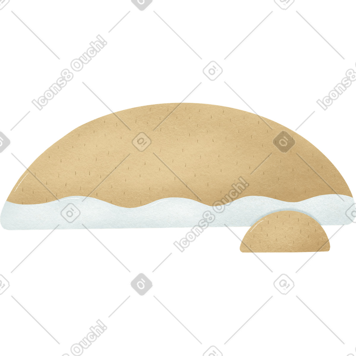 下载 Woolly 风格的 雪地 插画，支持 PNG、SVG 格式
