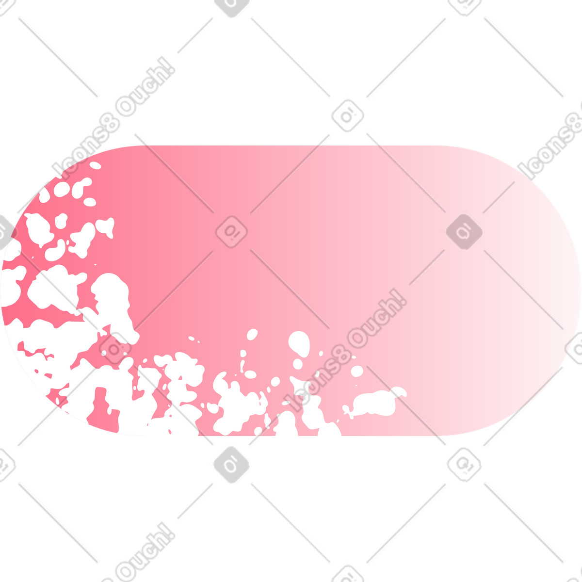 Ovale con texture illustrazione in stile Bright scarica in PNG, SVG