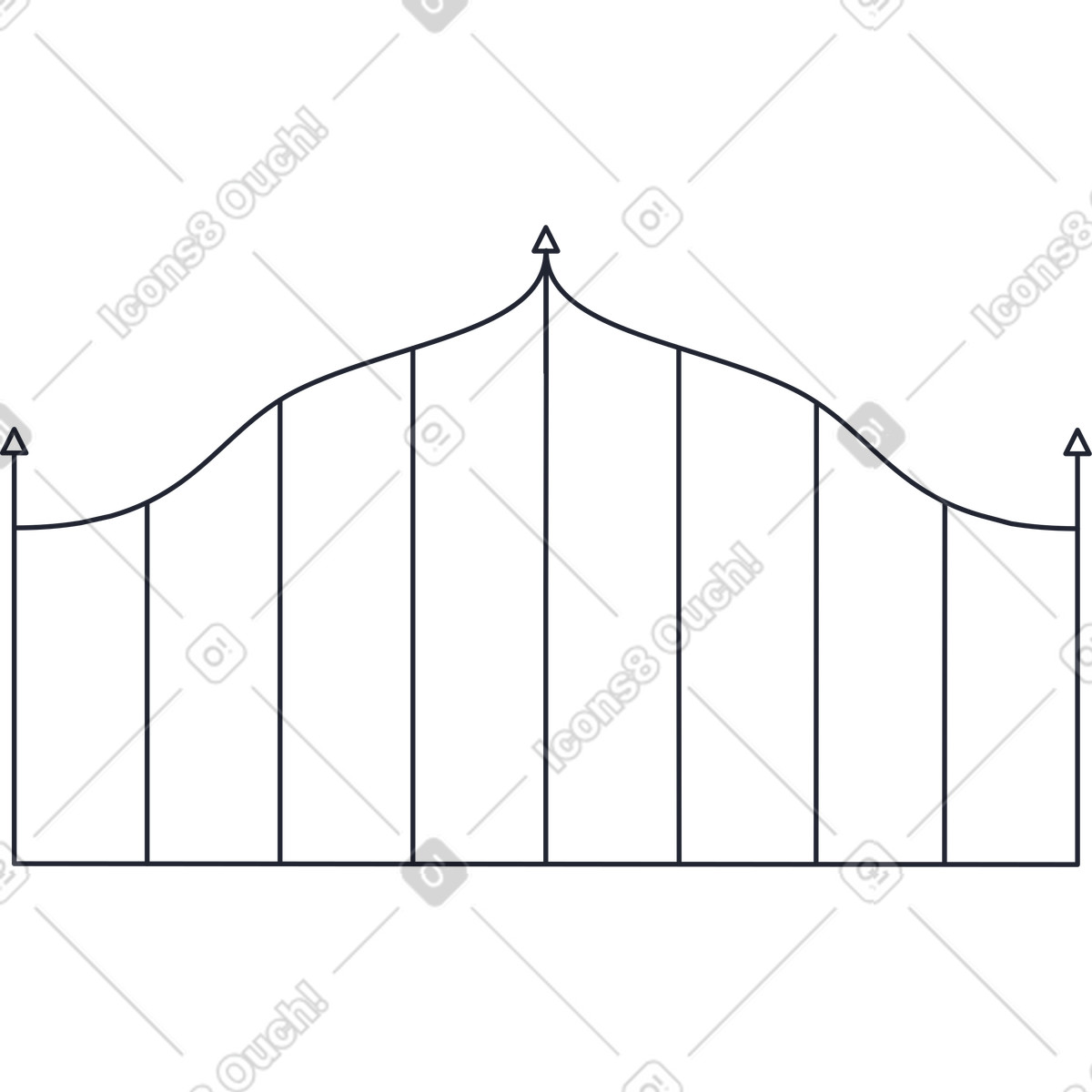 下载 Pablita 风格的 Gate 插画，支持 PNG、SVG 格式