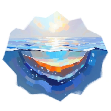 An offshore aquifer interacting with ocean currents