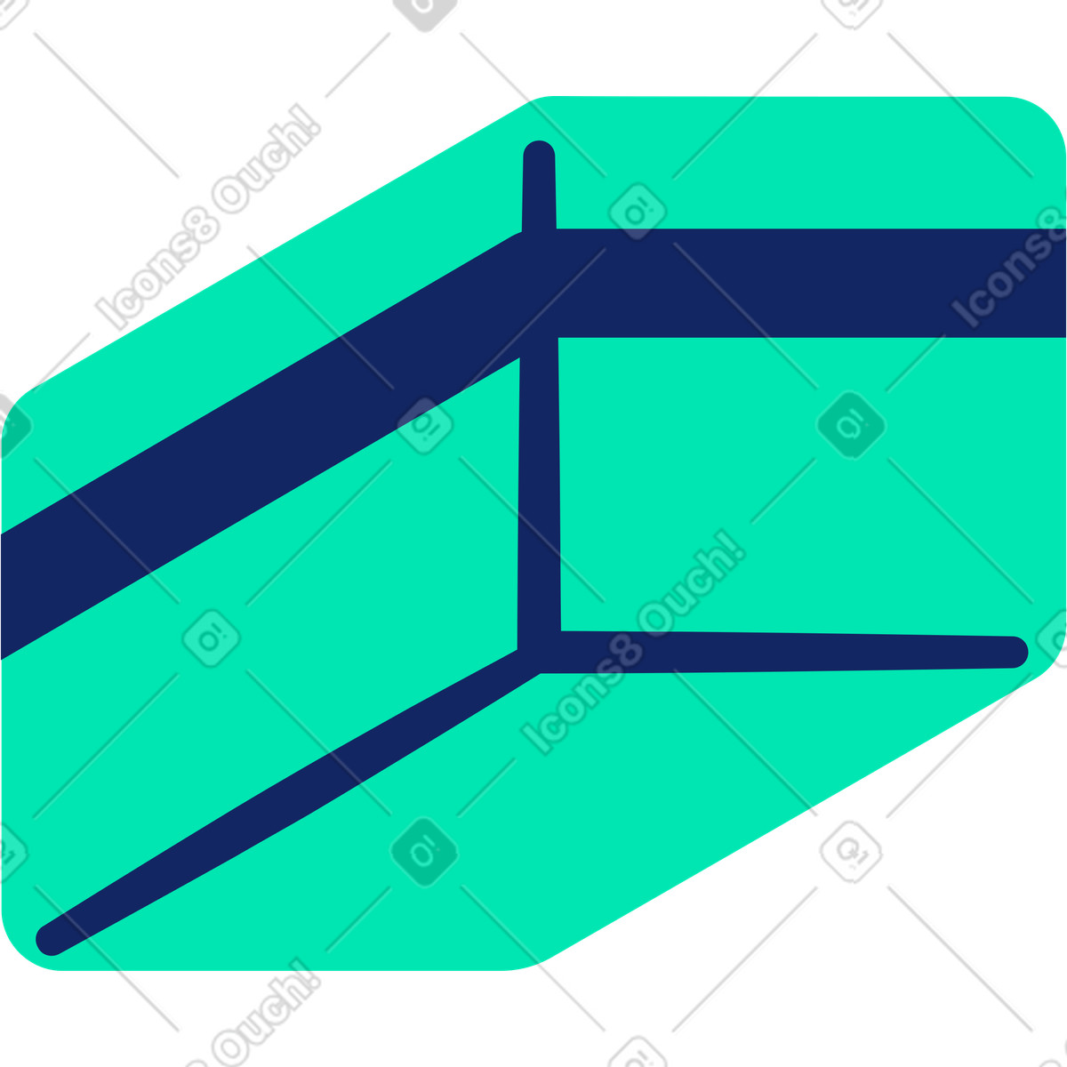 Ilustración Caja en estilo Cyborg a descargar en PNG y SVG