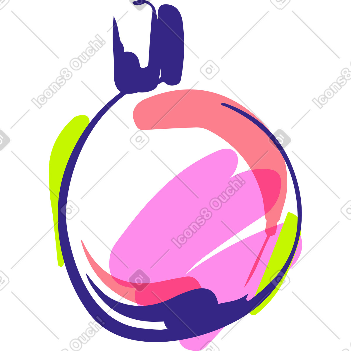 下载 Glam 风格的 香水瓶 插画，支持 PNG、SVG 格式