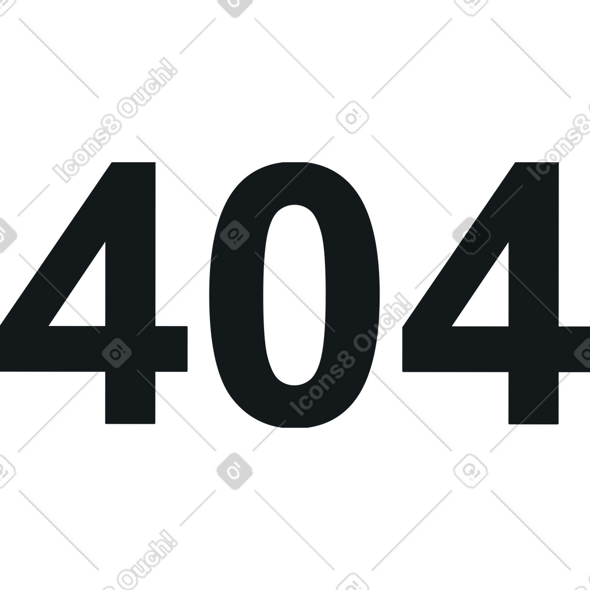 Four hundred and illustration in Midnight style download in PNG, SVG