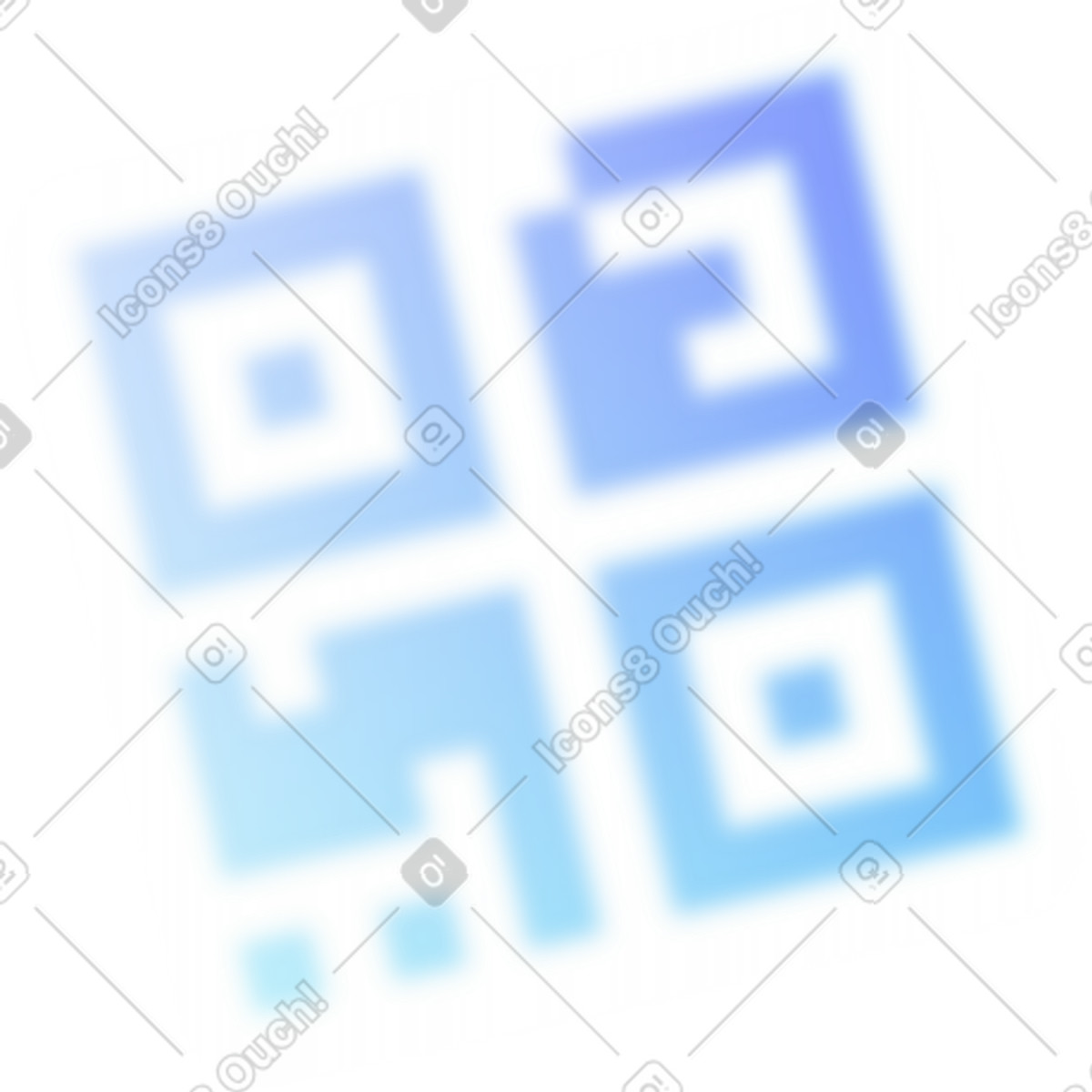 Иллюстрация Qr код в стиле Morphis — скачать в форматах PNG, SVG
