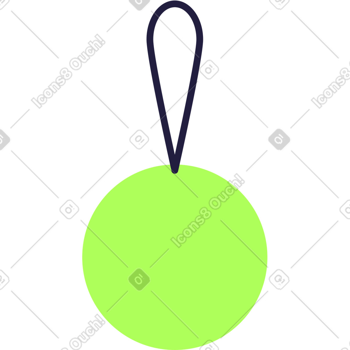 Illustration Boule de noel dans le style Mellow à télécharger aux formats PNG, SVG