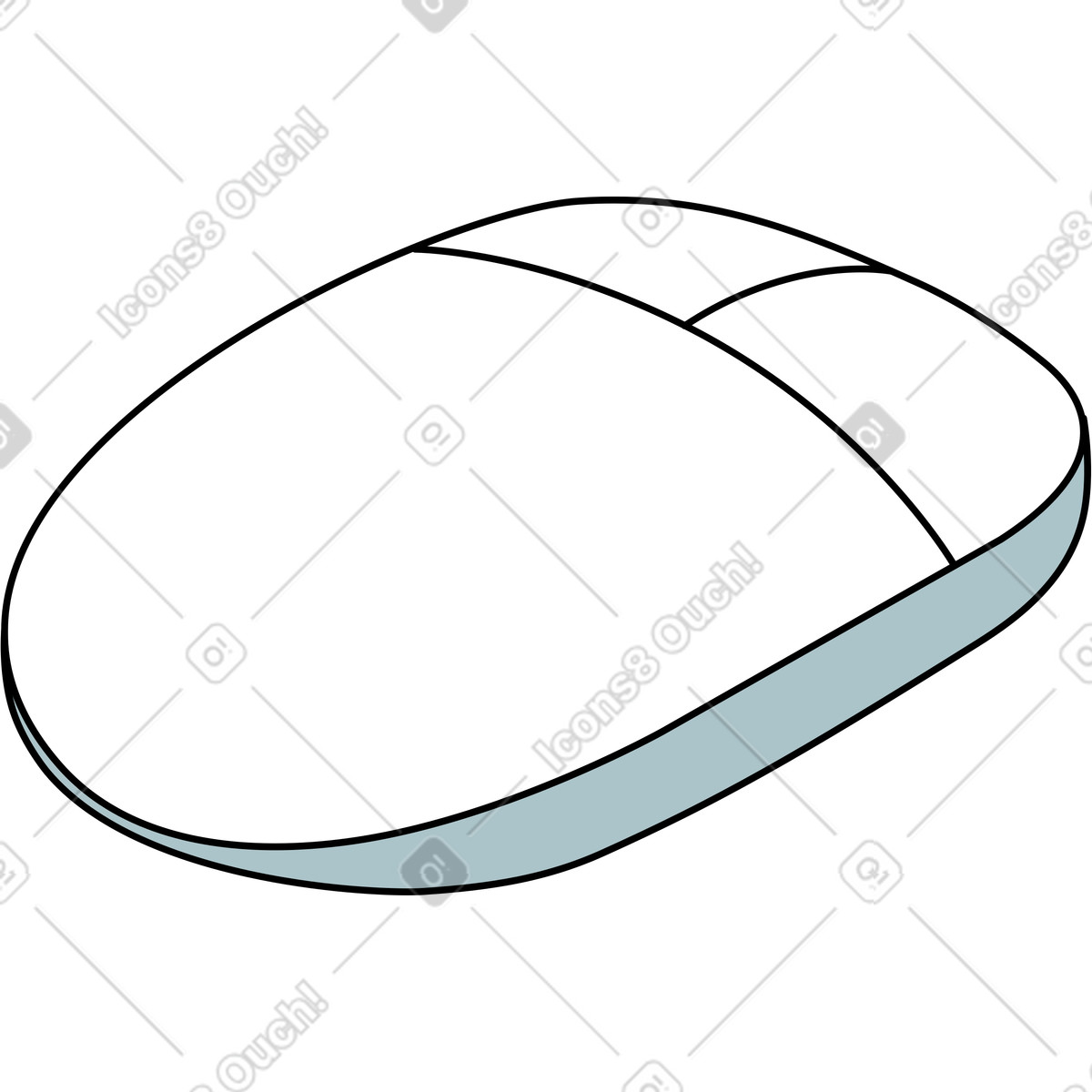 Topo illustrazione in stile Isometric scarica in PNG, SVG
