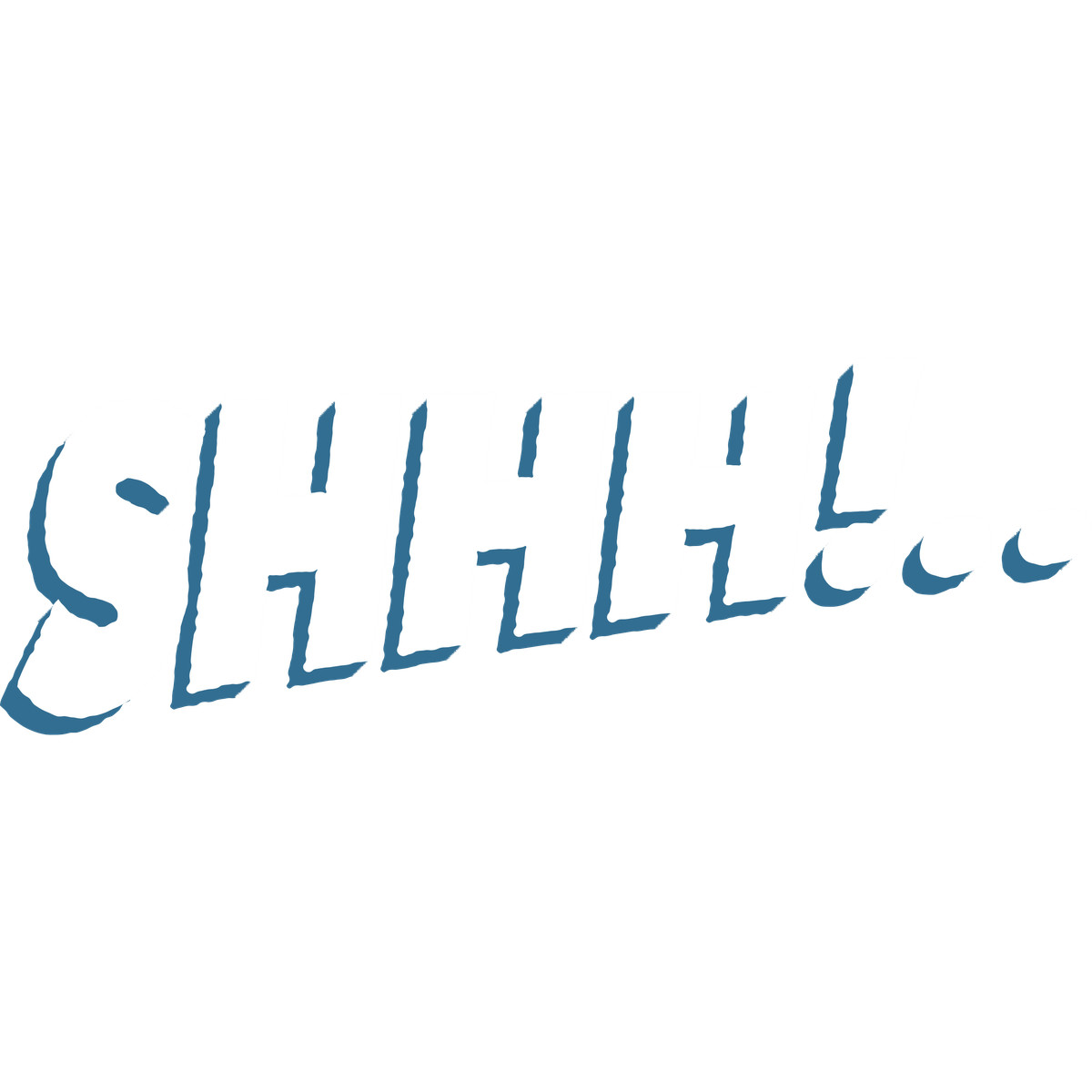 Ilustración Shhh!.. en estilo Cherry a descargar en PNG y SVG