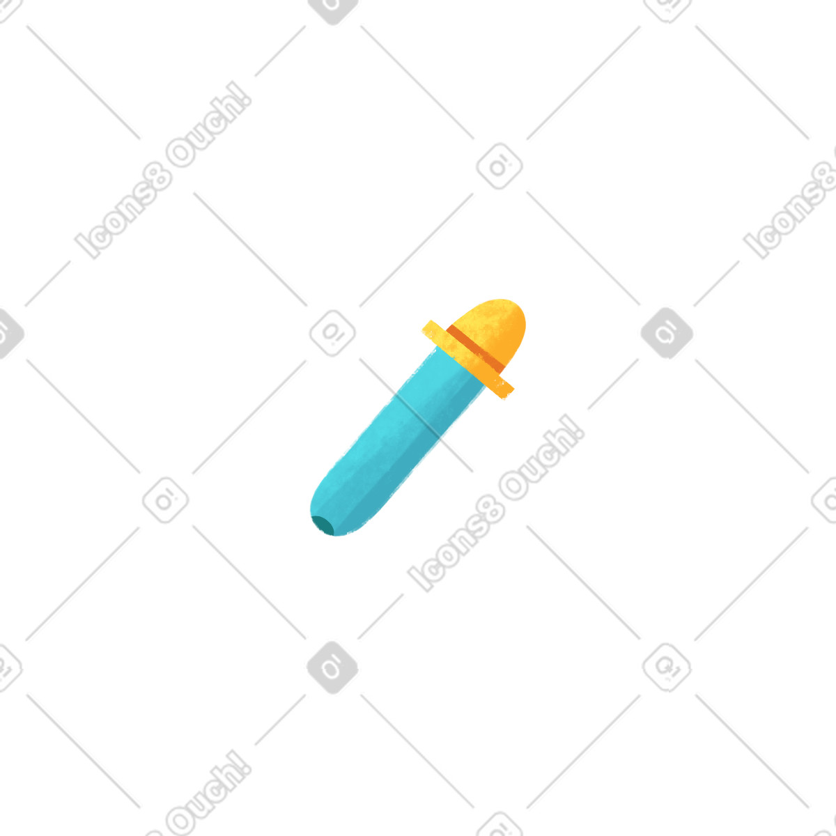 Ilustração de Pipetas em no estilo Bonbon para baixar em PNG, SVG