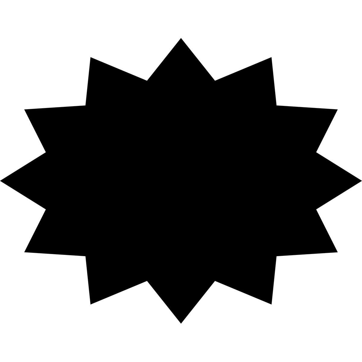 Ilustración Black comic speech bubble en estilo Fogg a descargar en PNG y SVG