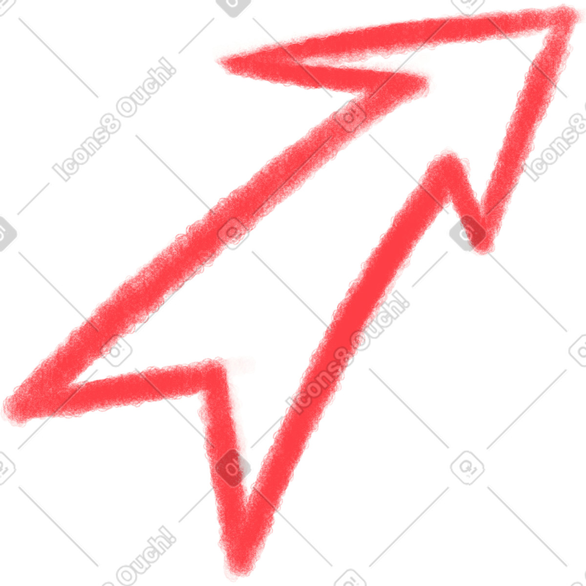 下载 Doodle 风格的 Red texture star 插画，支持 PNG、SVG 格式