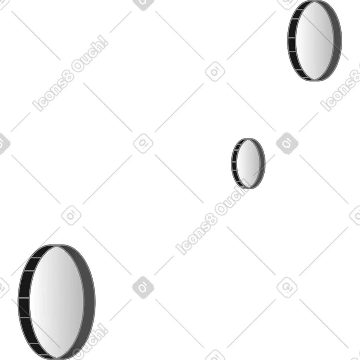 Money flying away with floating coins in motion illustration Futuristic style download PNG, SVG