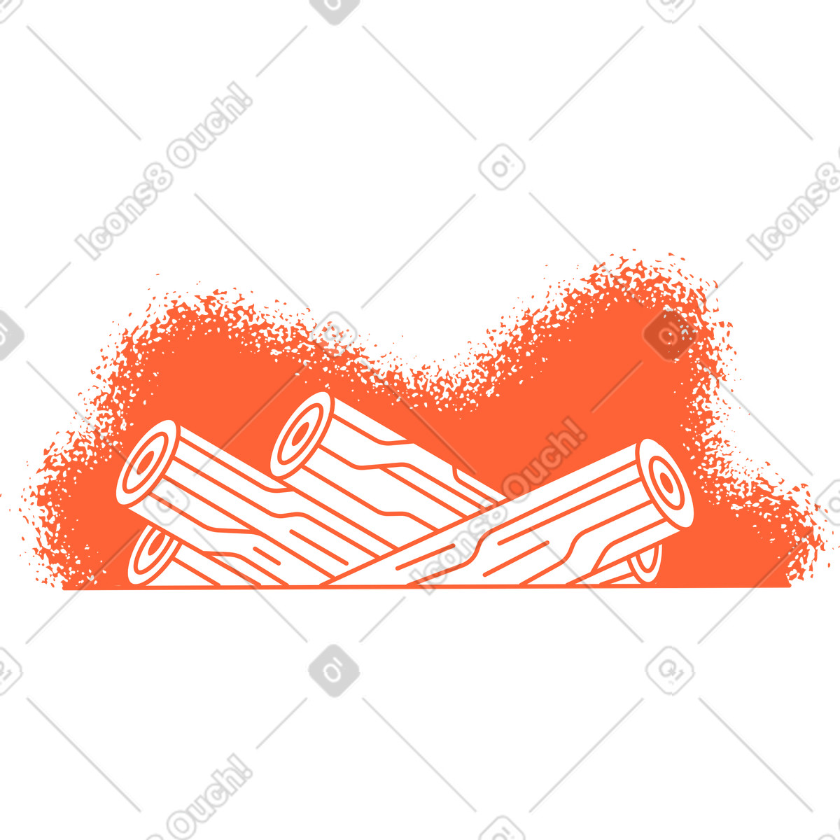 Illustration Feu dans le style Crayon à télécharger aux formats PNG, SVG