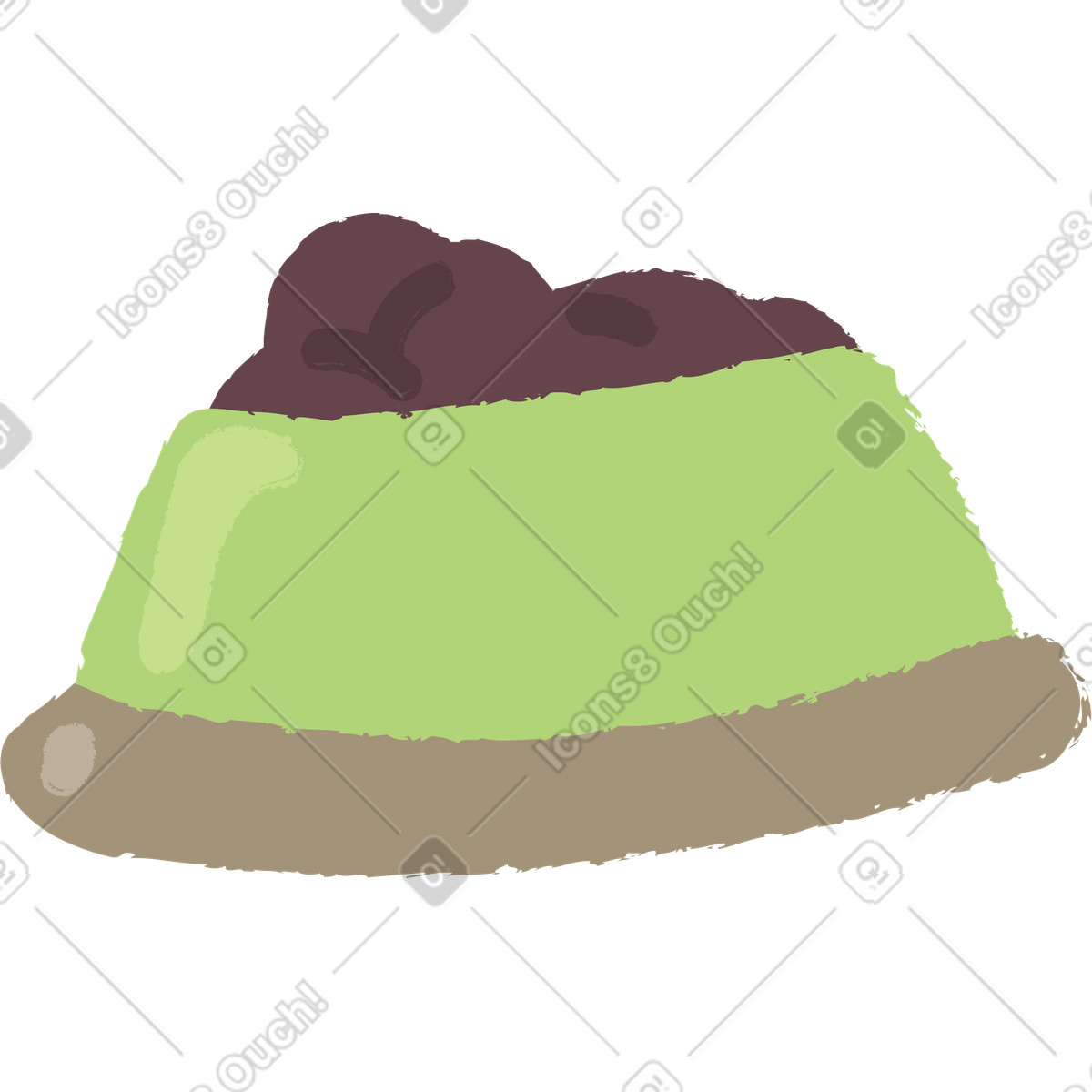 Ilustración Comida en estilo Ginger Cat a descargar en PNG y SVG