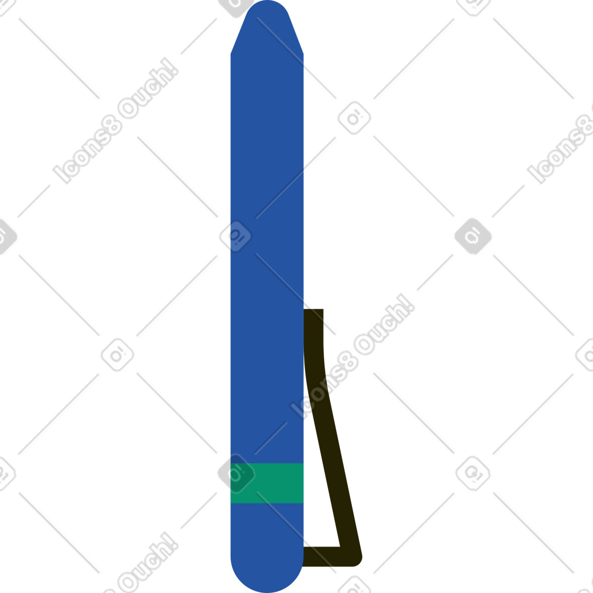 Ilustração de Caneta em no estilo Spot para baixar em PNG, SVG