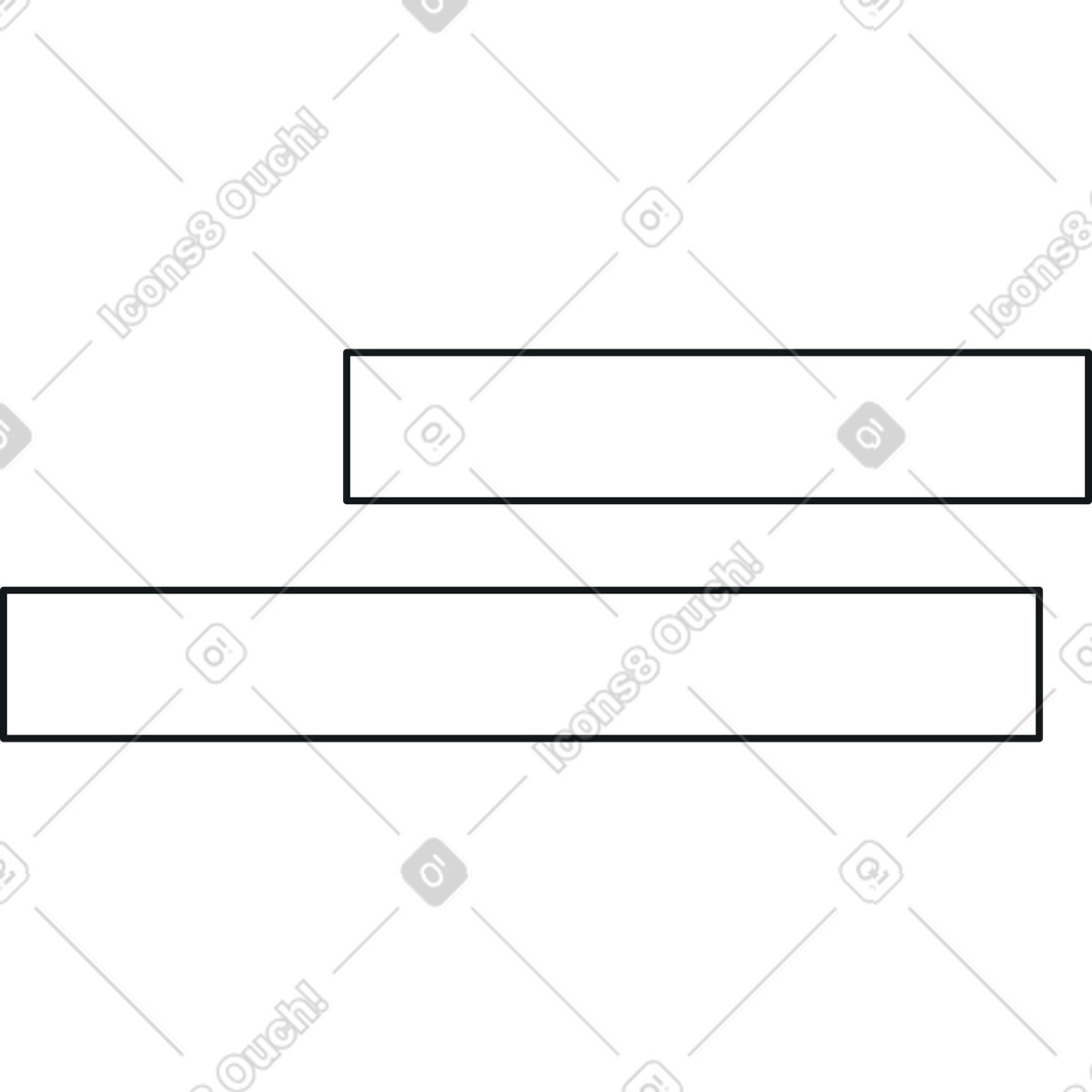 Rectangles illustration in Midnight style download in PNG, SVG