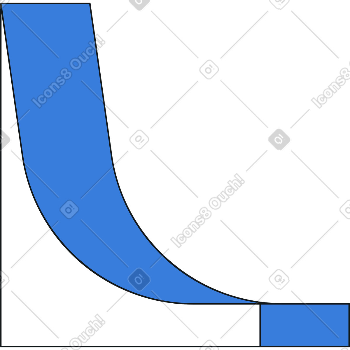 Illustration Diapositive figure dans le style Midnight à télécharger aux formats PNG, SVG