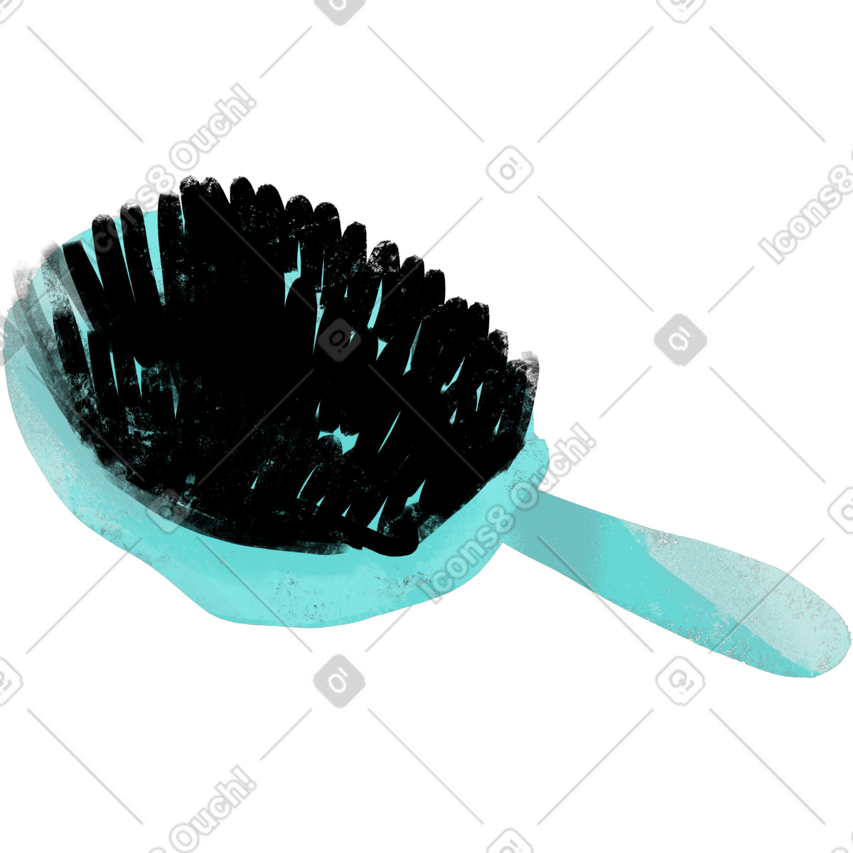 Illustration Peigne dans le style Fabulous à télécharger aux formats PNG, SVG