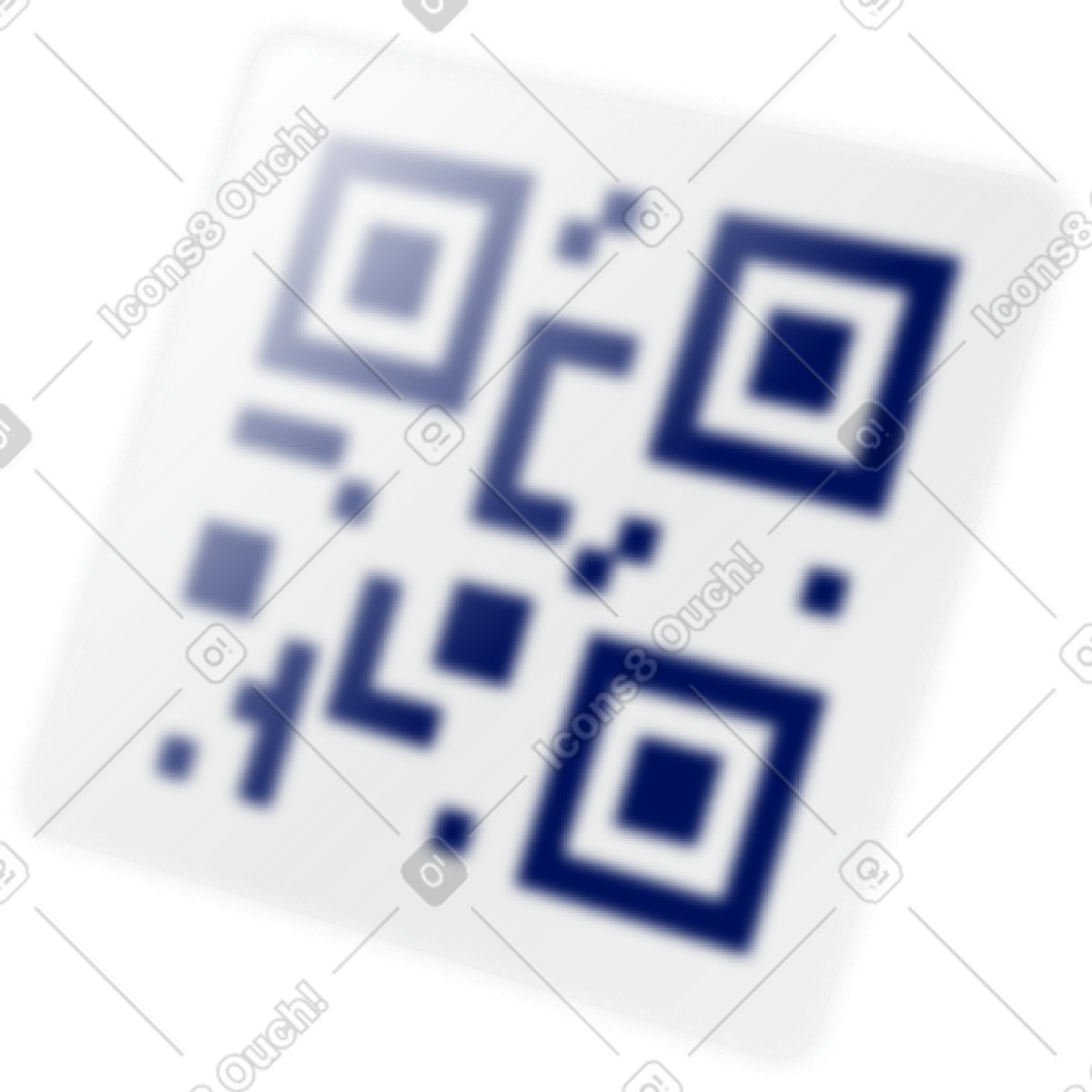Ilustração de Código qr em no estilo Burst para baixar em PNG, SVG