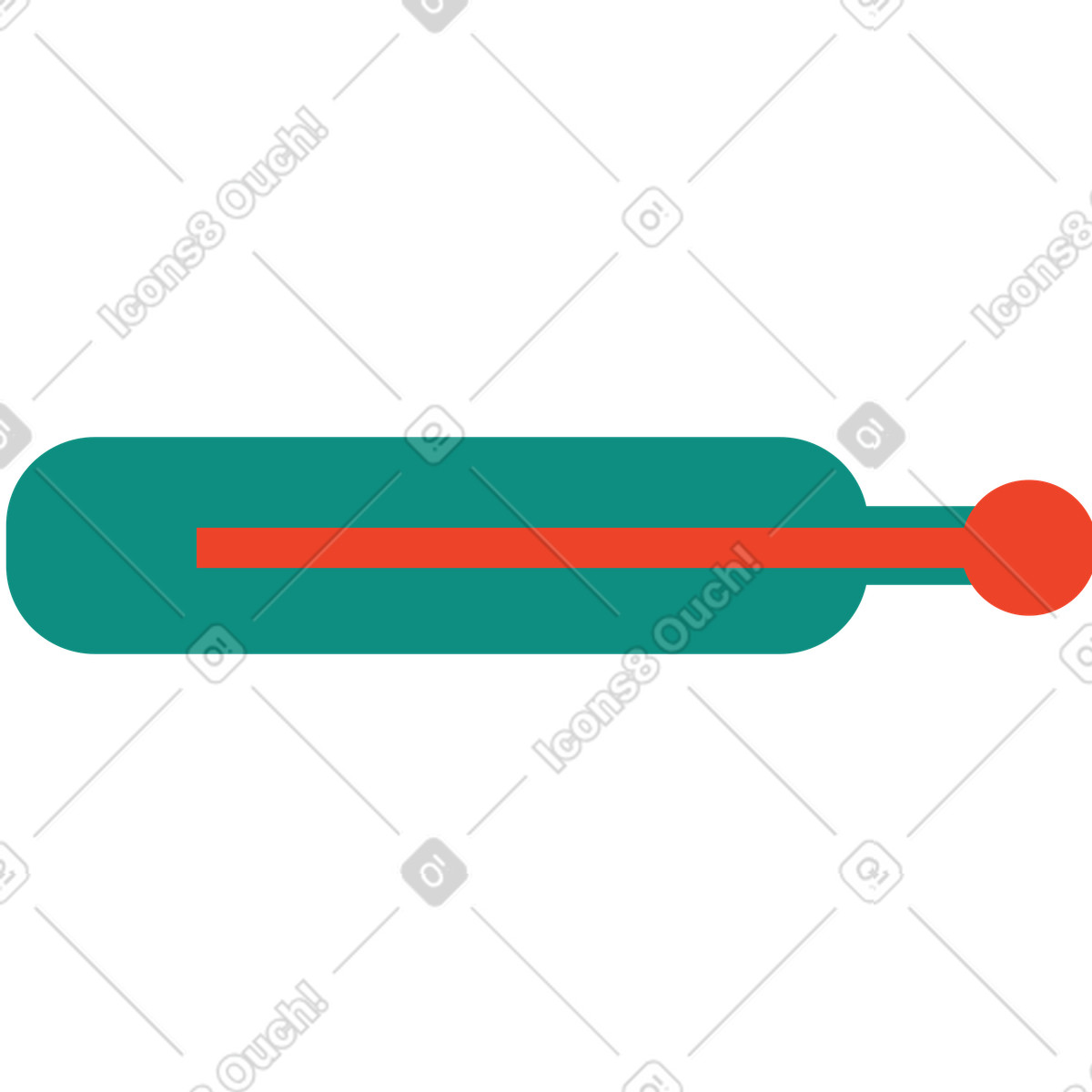 Polar スタイルの 温度計 のイラストをPNG、SVG形式でダウンロード