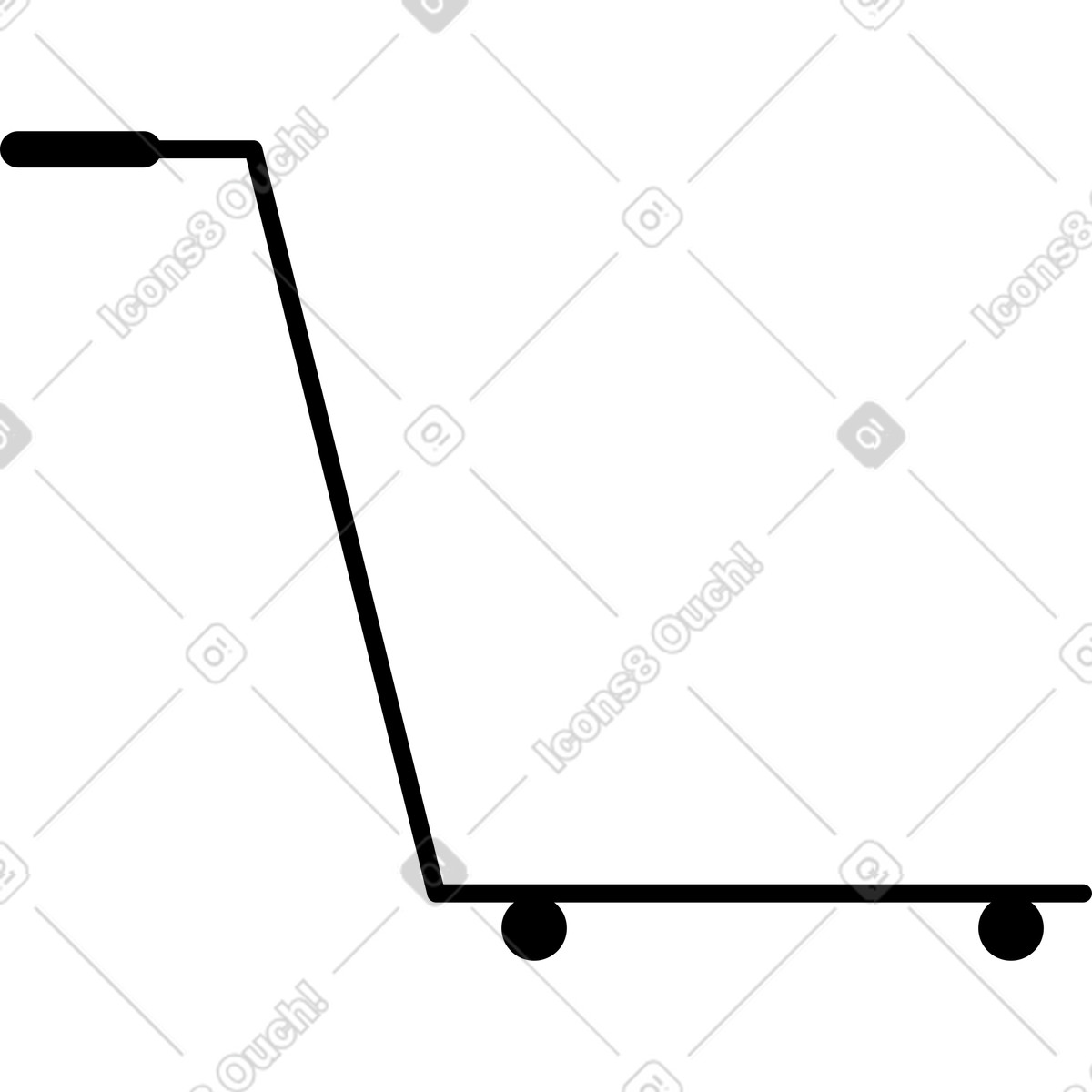 Ilustração de Carregador mercadorias em no estilo Azure para baixar em PNG, SVG