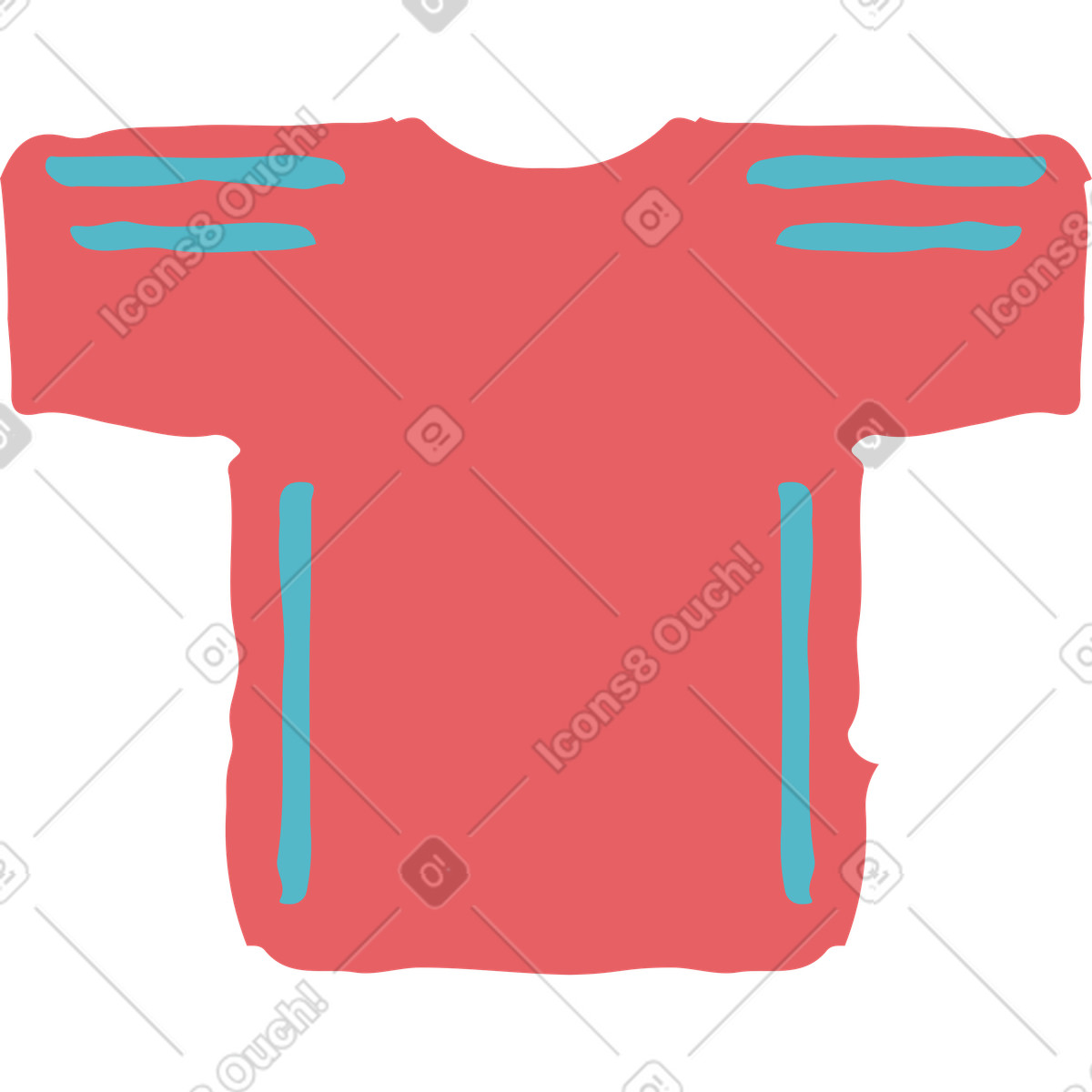 Flamenco スタイルの Tシャツ のイラストをPNG、SVG形式でダウンロード