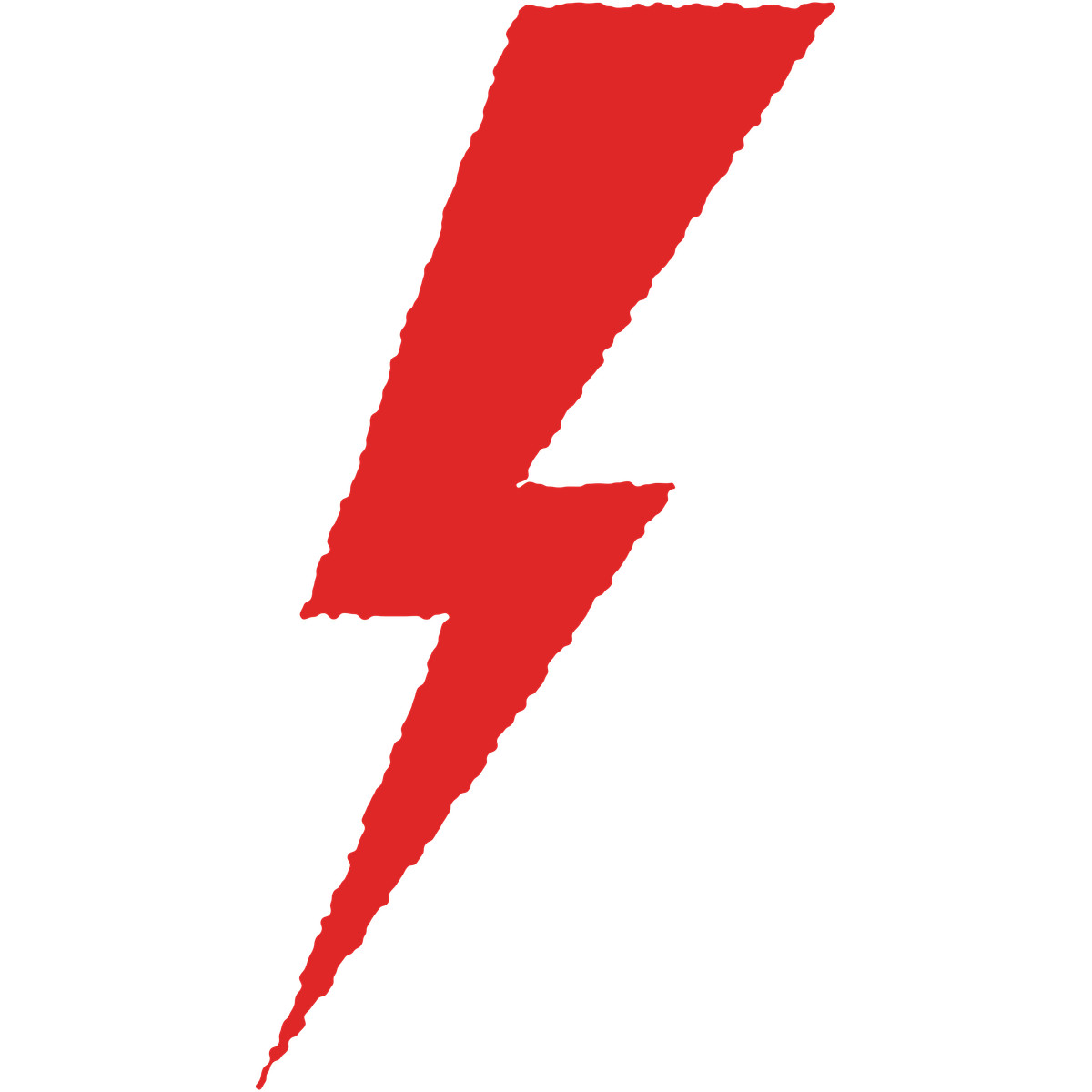 Lightning bolt illustration in Cherry style download in PNG, SVG