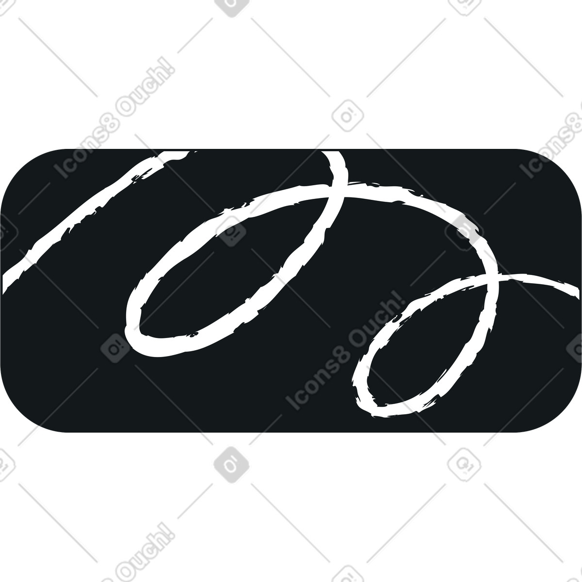 Rettangolo con texture illustrazione in stile Midnight scarica in PNG, SVG