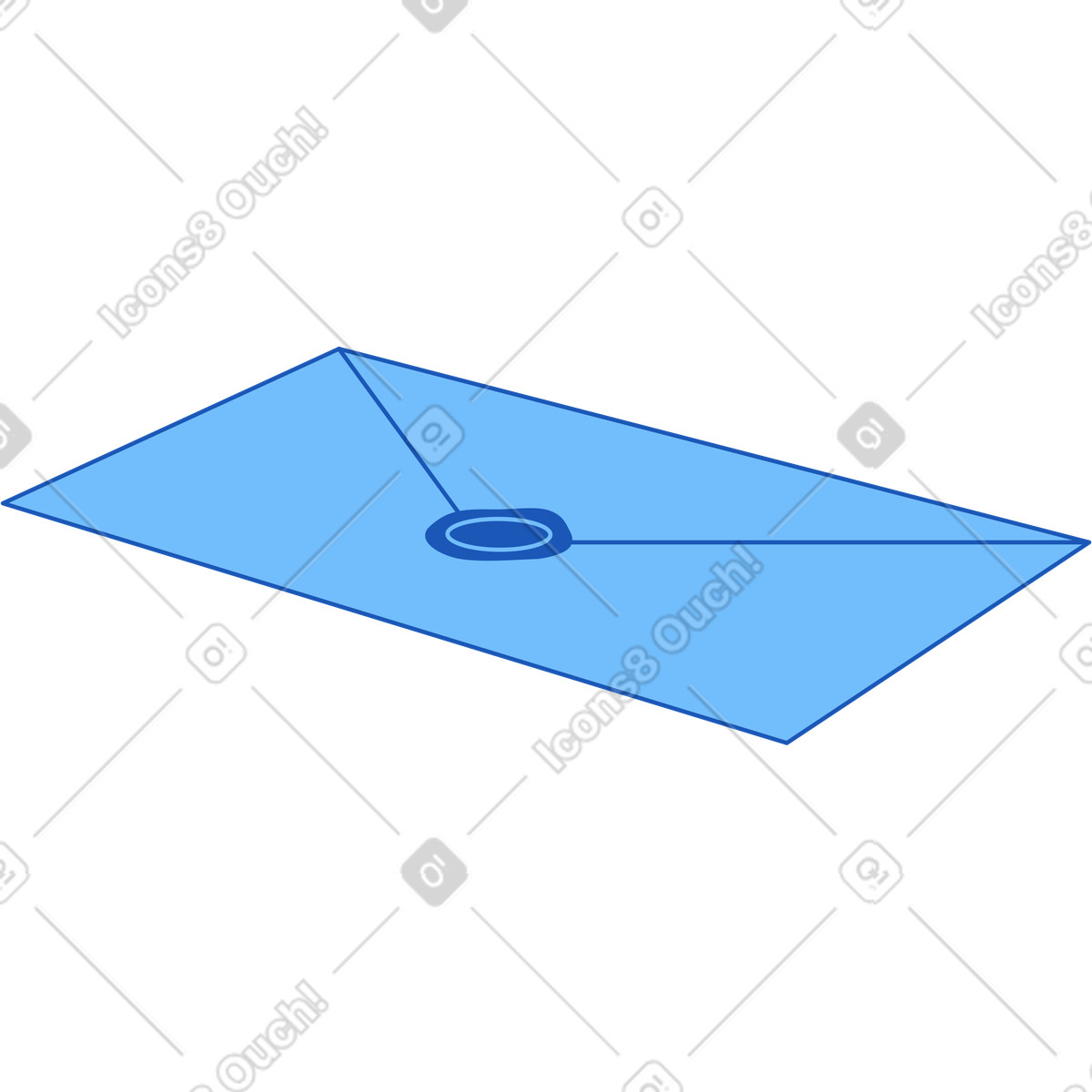 Storyline スタイルの 封印された封筒 のイラストをPNG、SVG形式でダウンロード