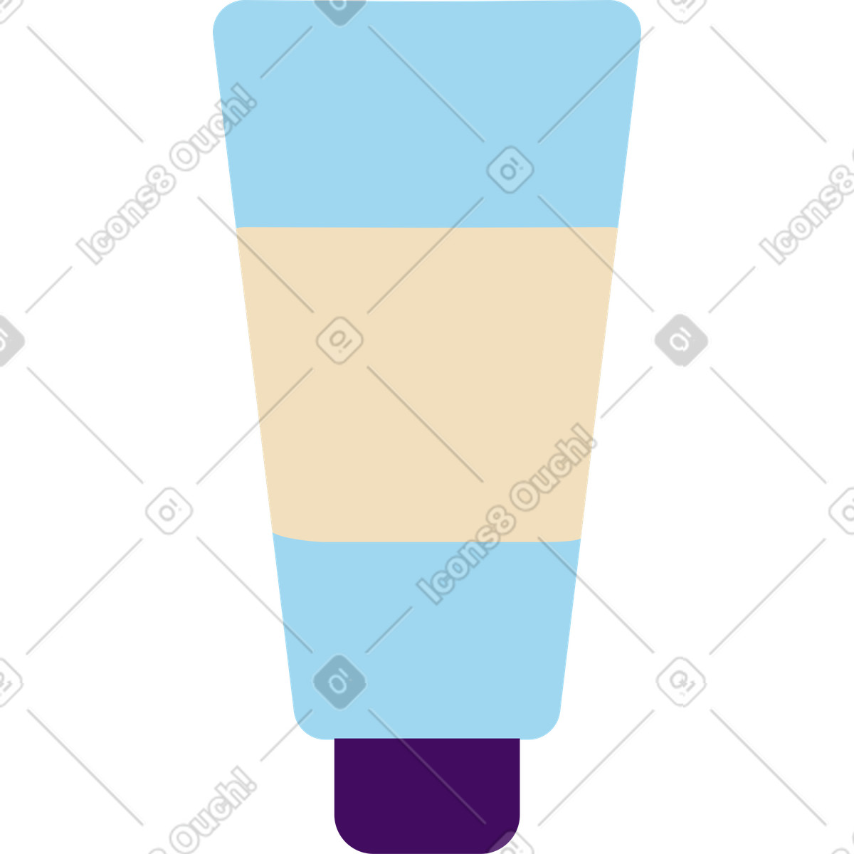 Ilustração de Tubo pomada em no estilo Simplistic para baixar em PNG, SVG
