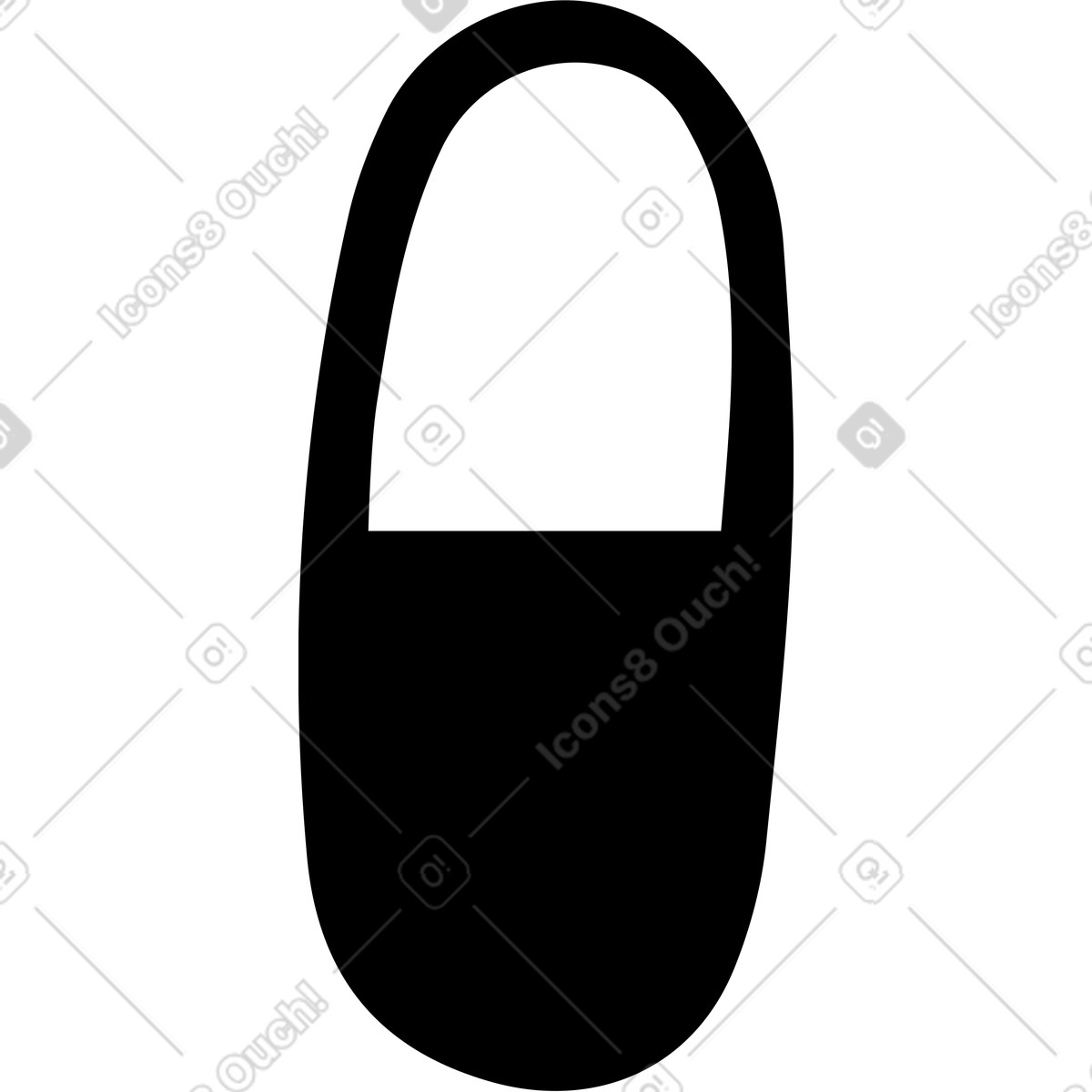 Pill illustration in Journal style download in PNG, SVG