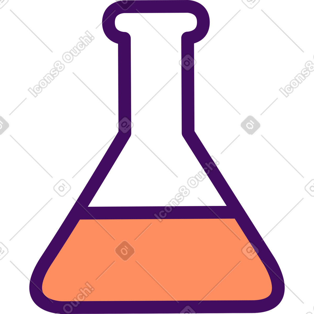 Illustration Flacon de liquide dans le style Simplistic à télécharger aux formats PNG, SVG