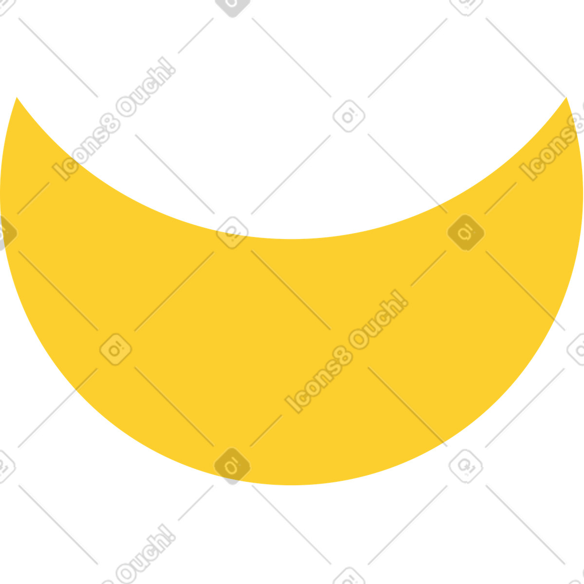 Illustration Croissant dans le style Taxi à télécharger aux formats PNG, SVG