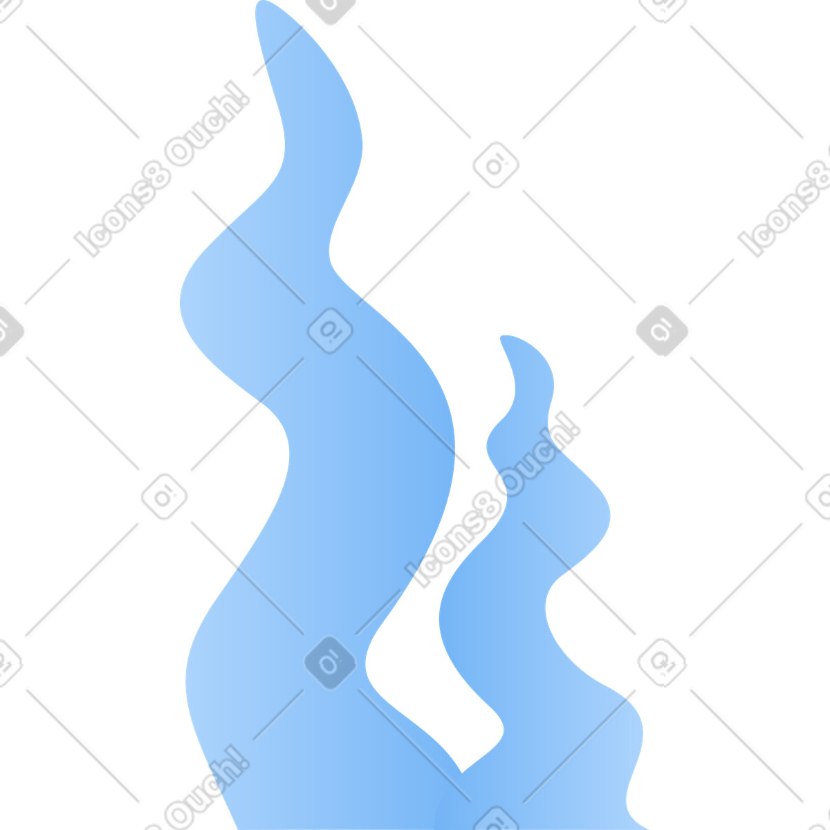 Ilustración Césped en estilo Clip a descargar en PNG y SVG