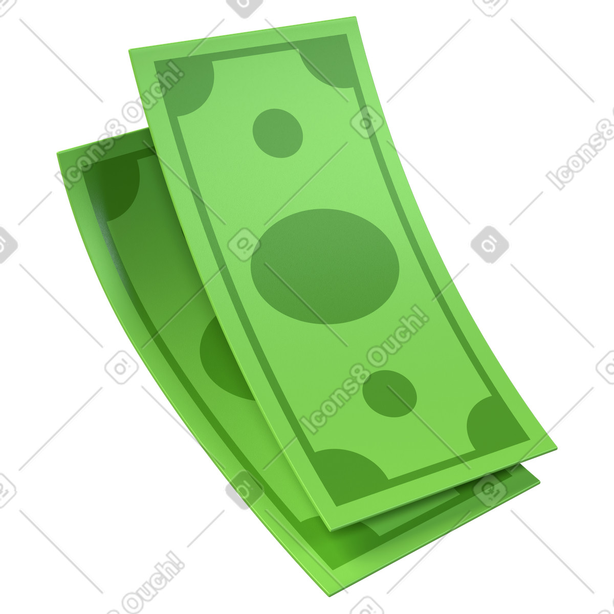 Cash payment money transfer financial transaction illustration clipart in PNG SVG GIF