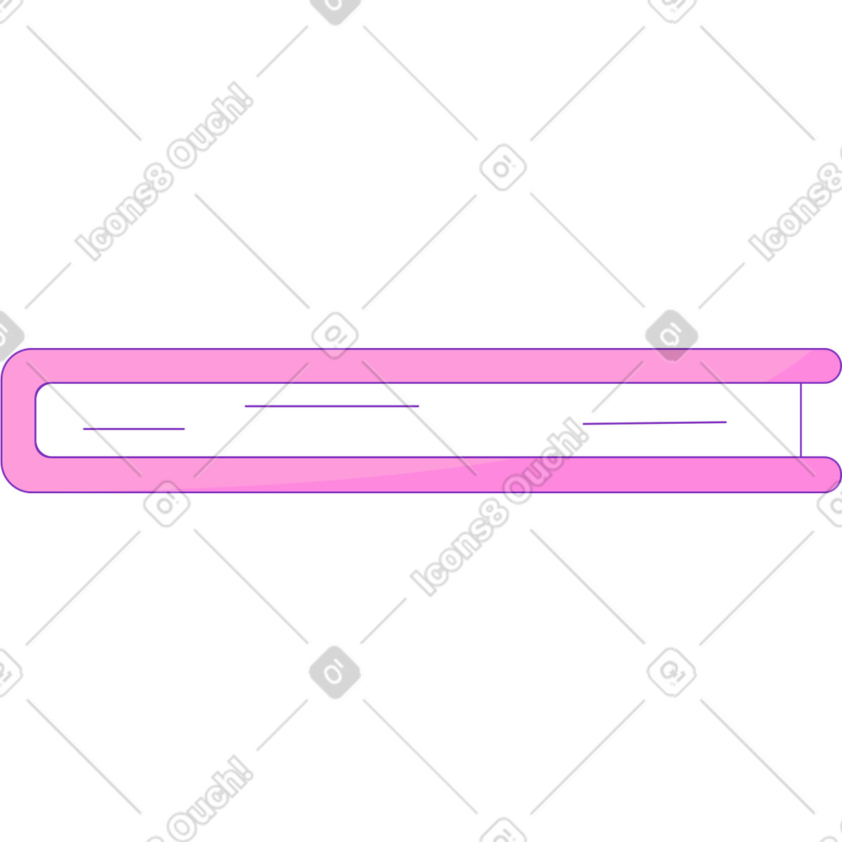 Ilustración Libro en estilo Elastic a descargar en PNG y SVG
