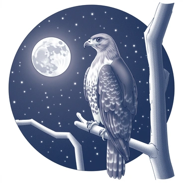 Red tailed hawk