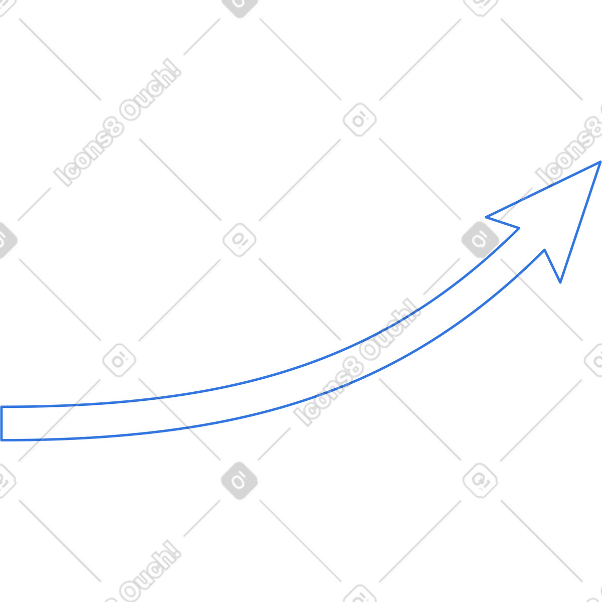 下载 Sky 风格的 大箭头 插画，支持 PNG、SVG 格式