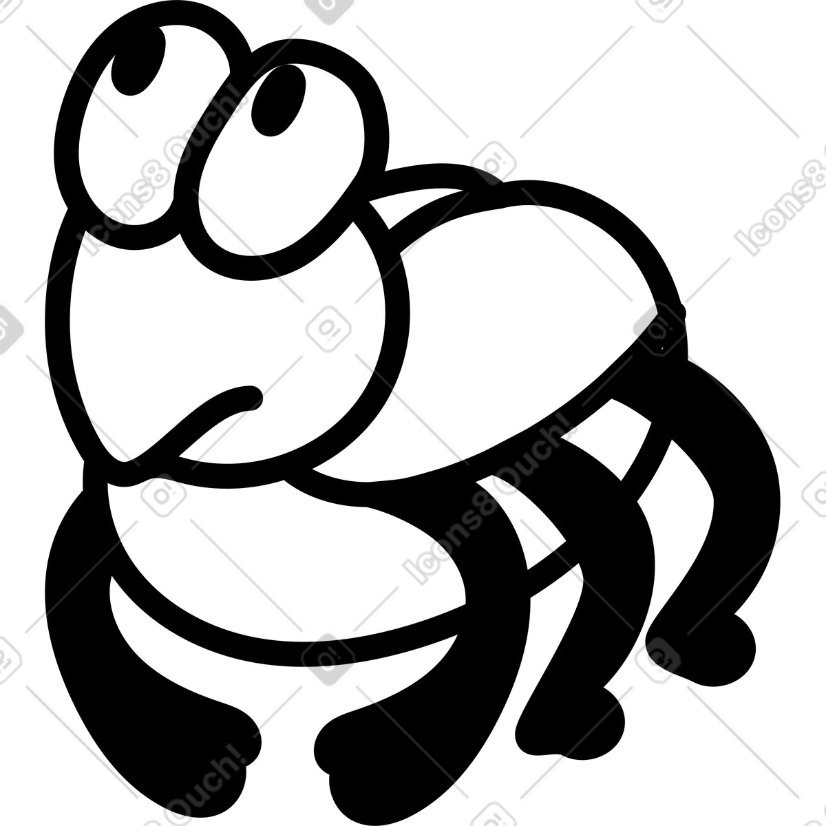 Ilustração de Erro em no estilo Giggle para baixar em PNG, SVG