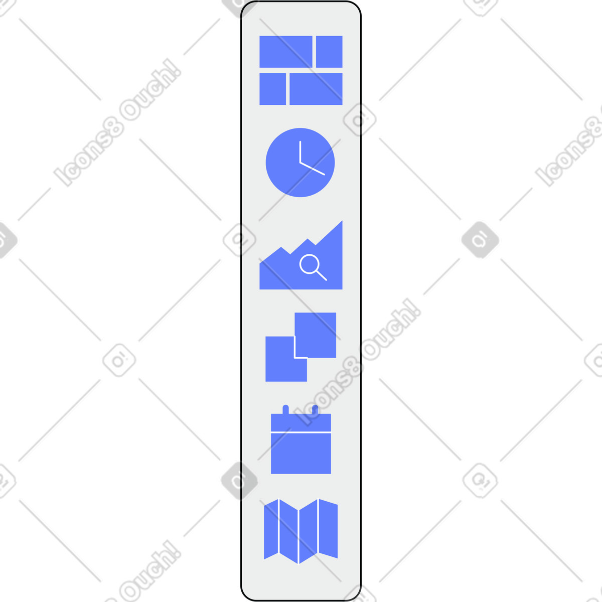 Strumento dashboard illustrazione in stile Teko scarica in PNG, SVG