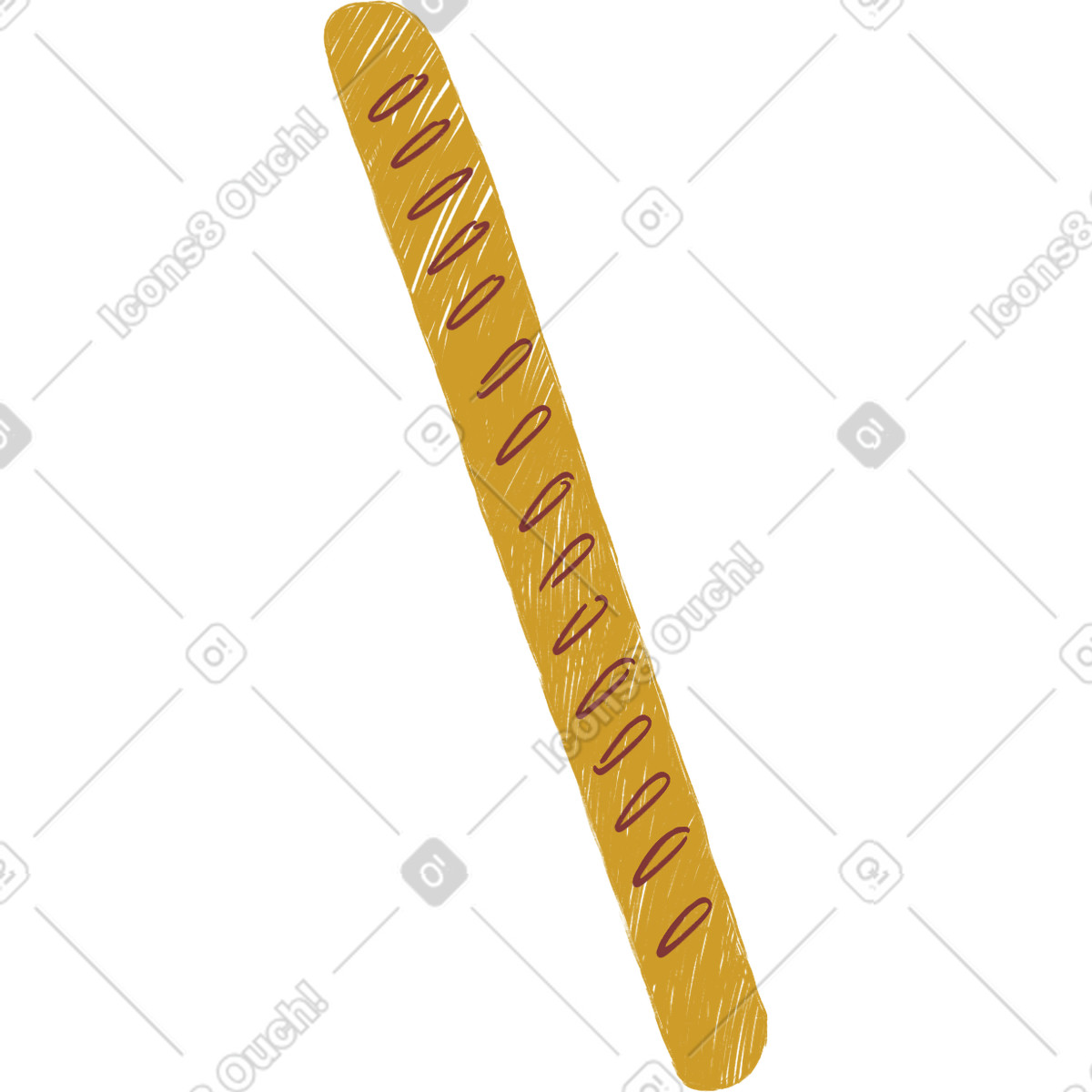 Pane illustrazione in stile Sleepy scarica in PNG, SVG