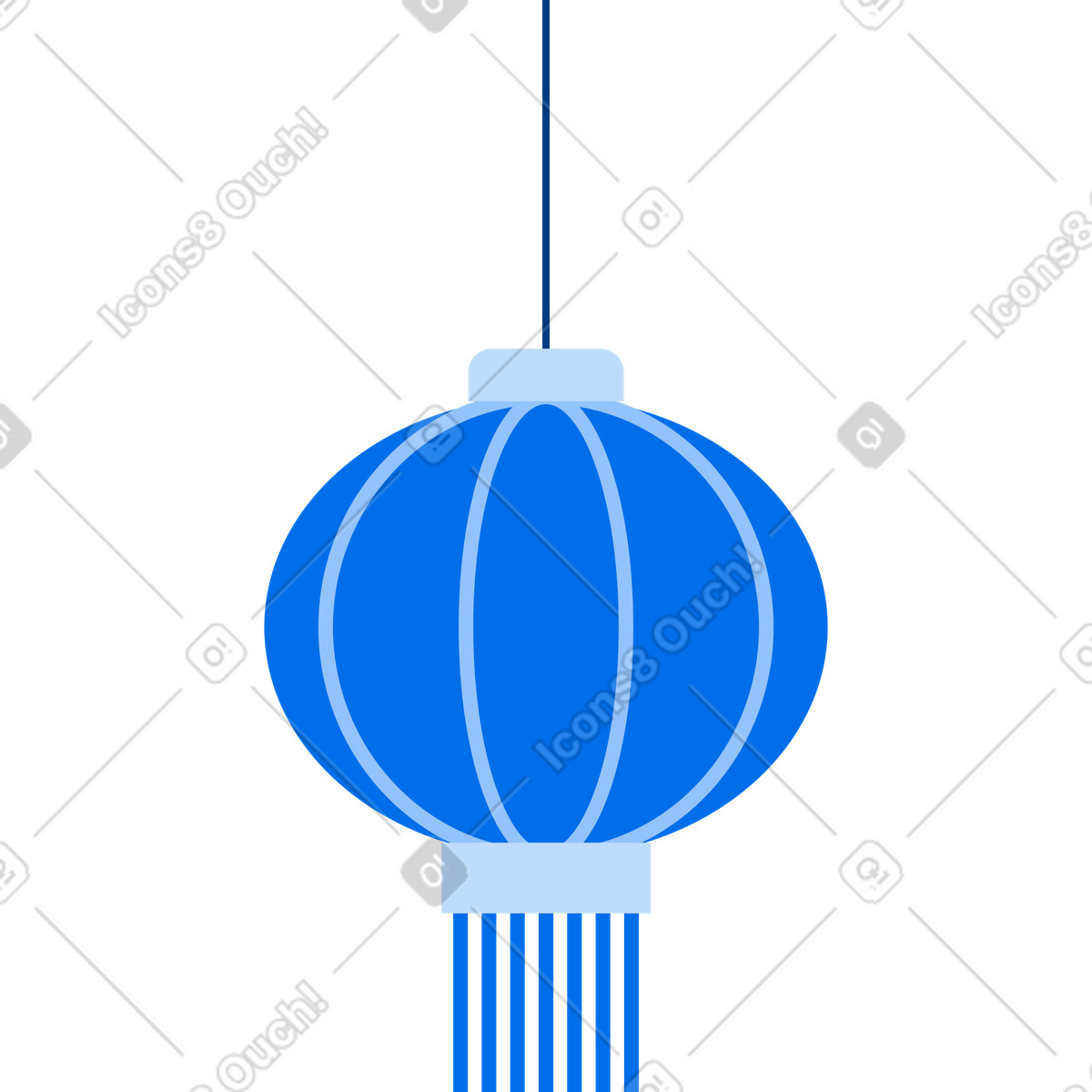 下载 Urban 风格的 中国灯笼 插画，支持 PNG、SVG 格式