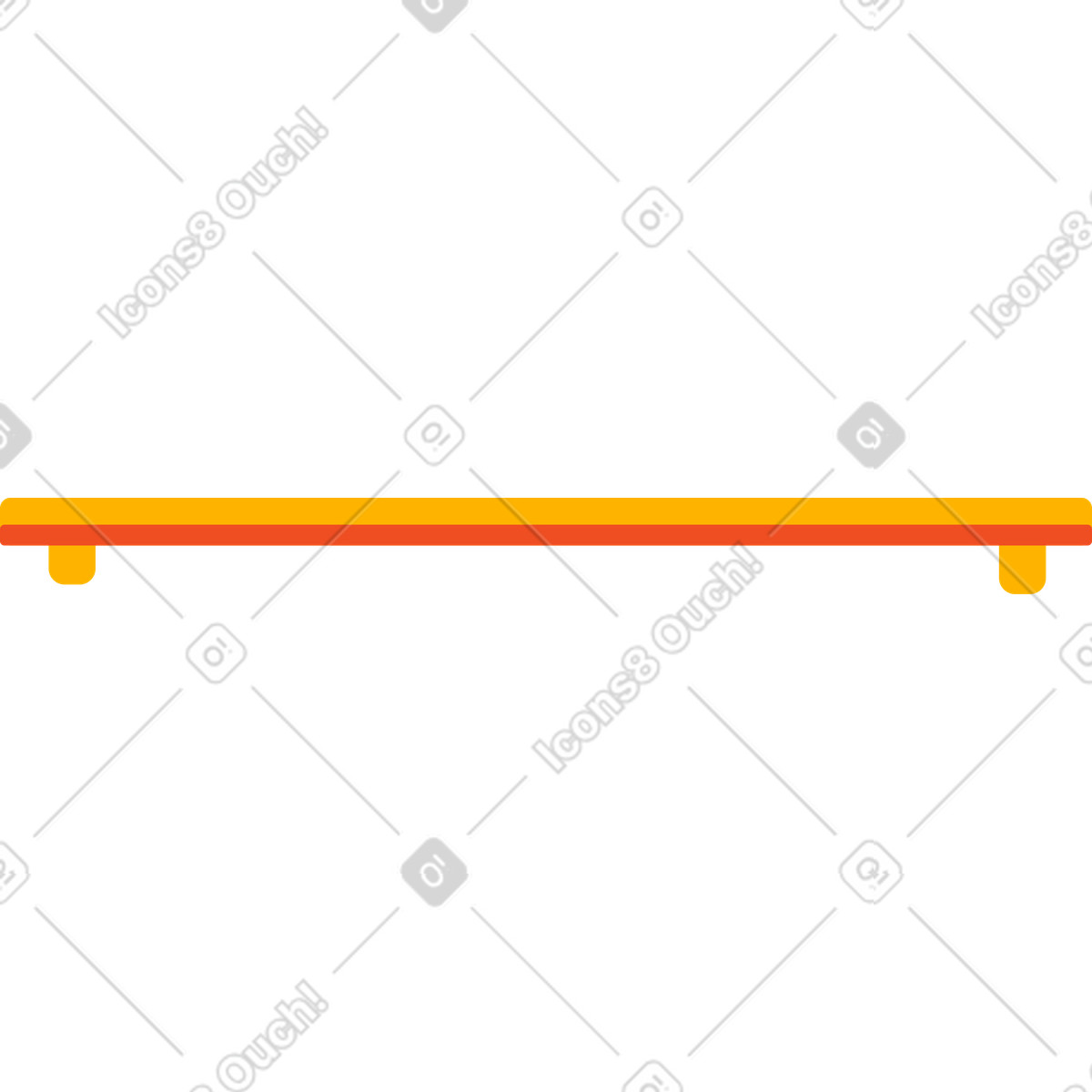 Shelf illustration in Flame style download in PNG, SVG
